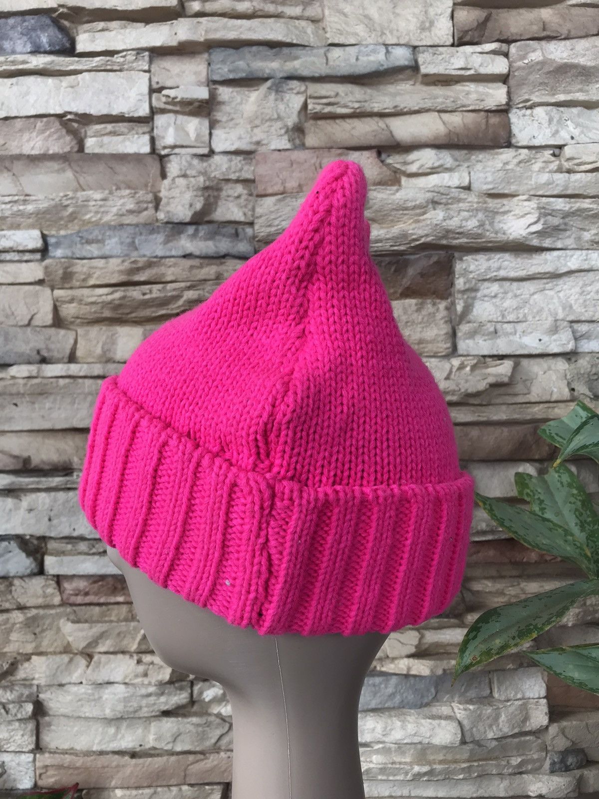 Japanese Brand Unknown Bunny Devil Horn Beanie Hat Size ONE SIZE - 3 Thumbnail