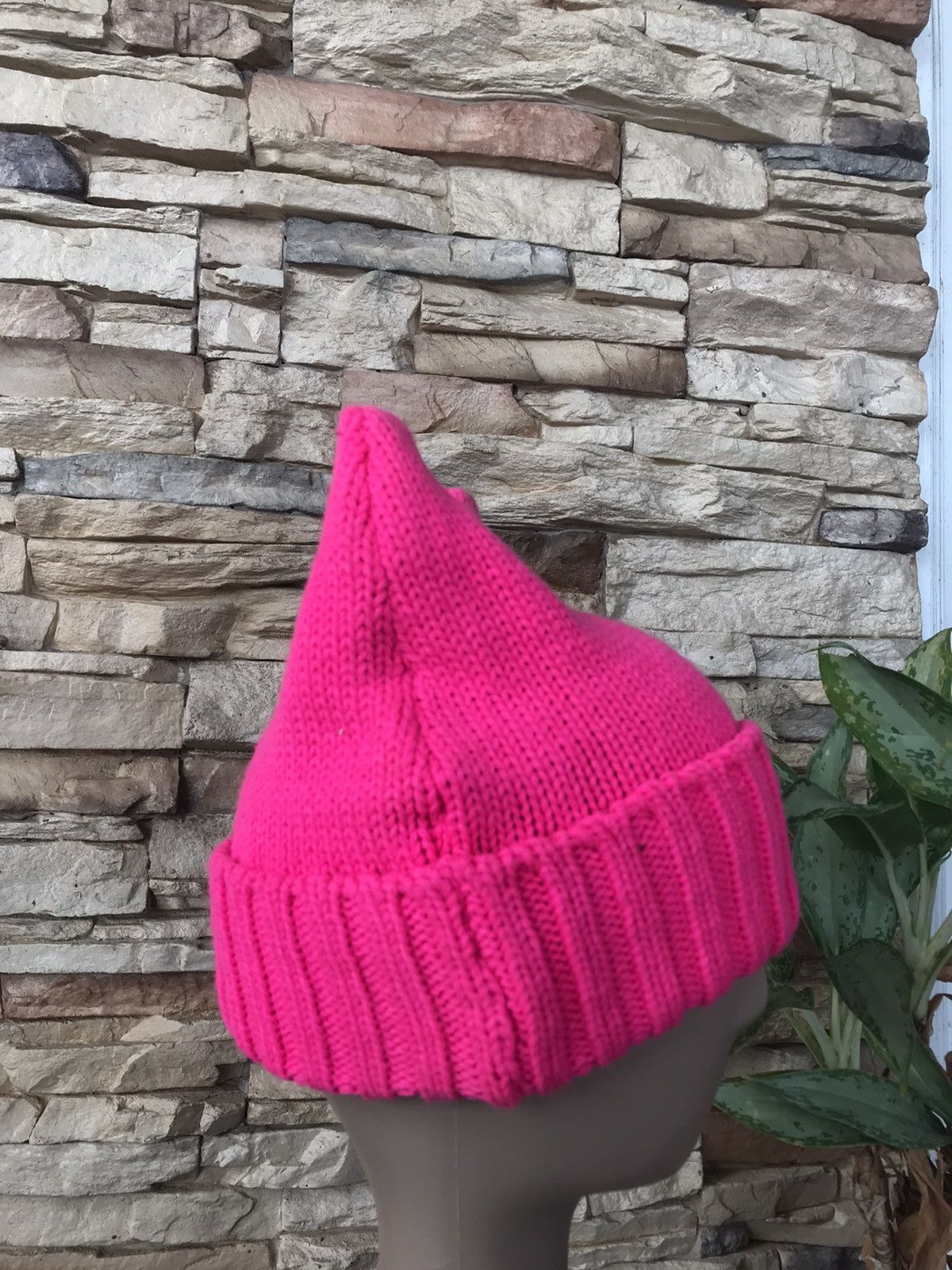 Japanese Brand Unknown Bunny Devil Horn Beanie Hat Size ONE SIZE - 4 Thumbnail