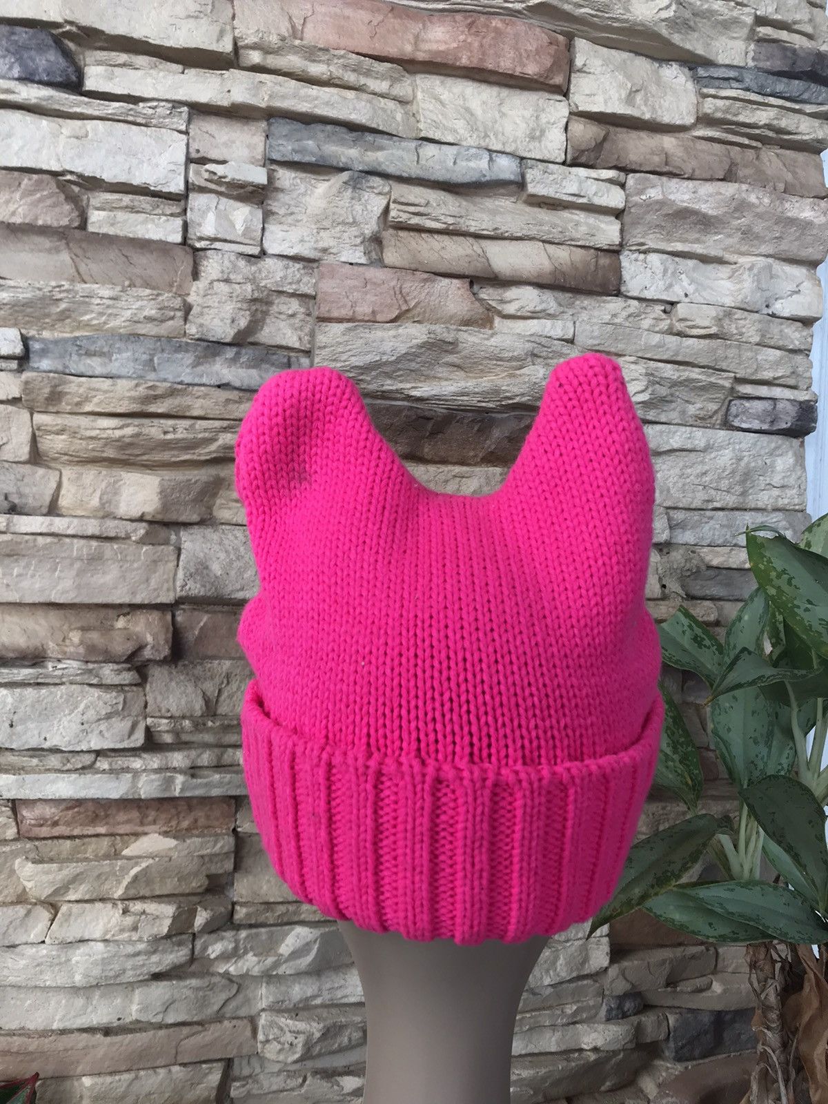 Japanese Brand Unknown Bunny Devil Horn Beanie Hat Size ONE SIZE - 2 Thumbnail