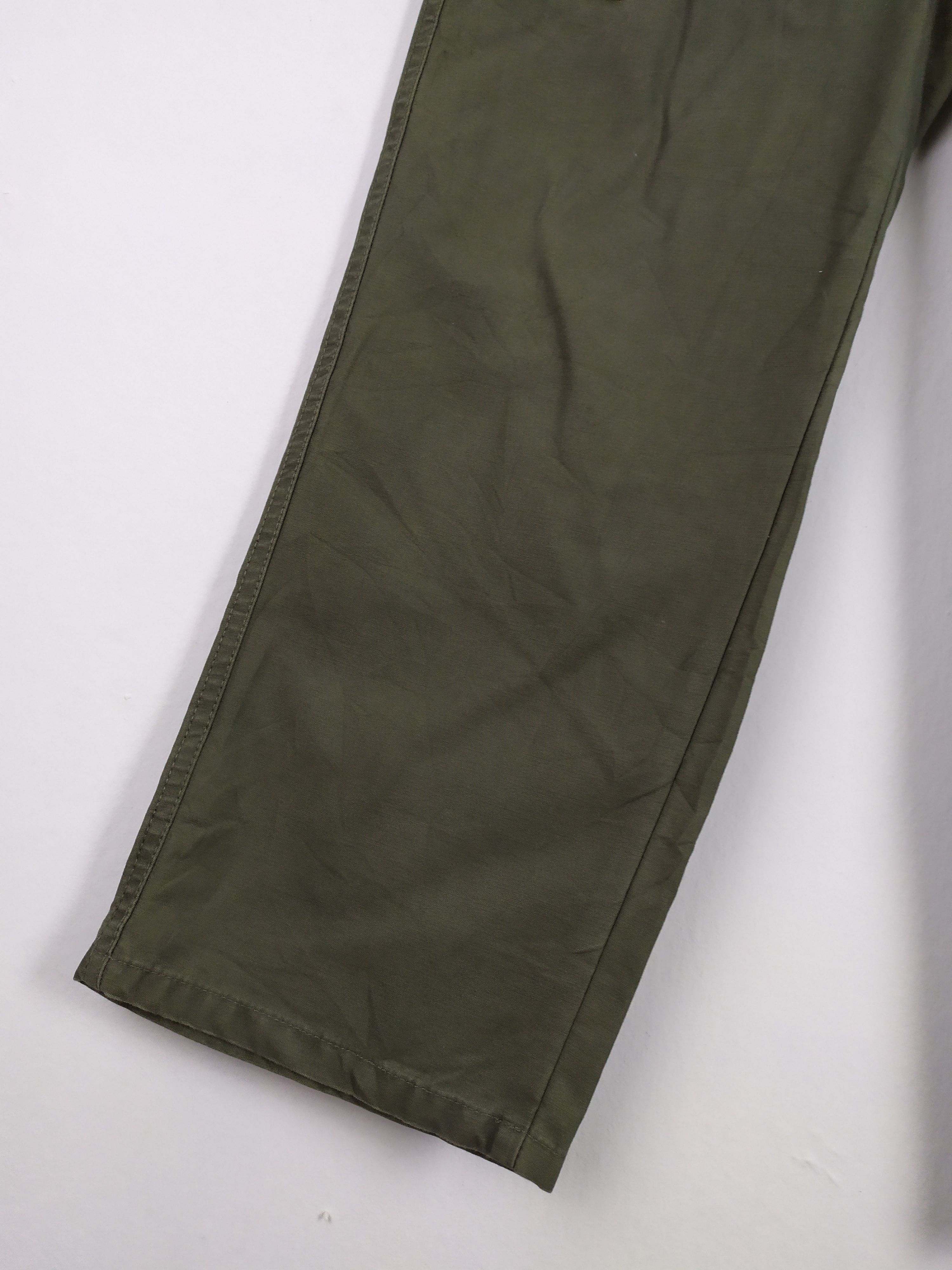 Japanese Brand JAPAN GU GREEN CARGO PANTS WAIST 28 Size US 28 / EU 44 - 11 Thumbnail