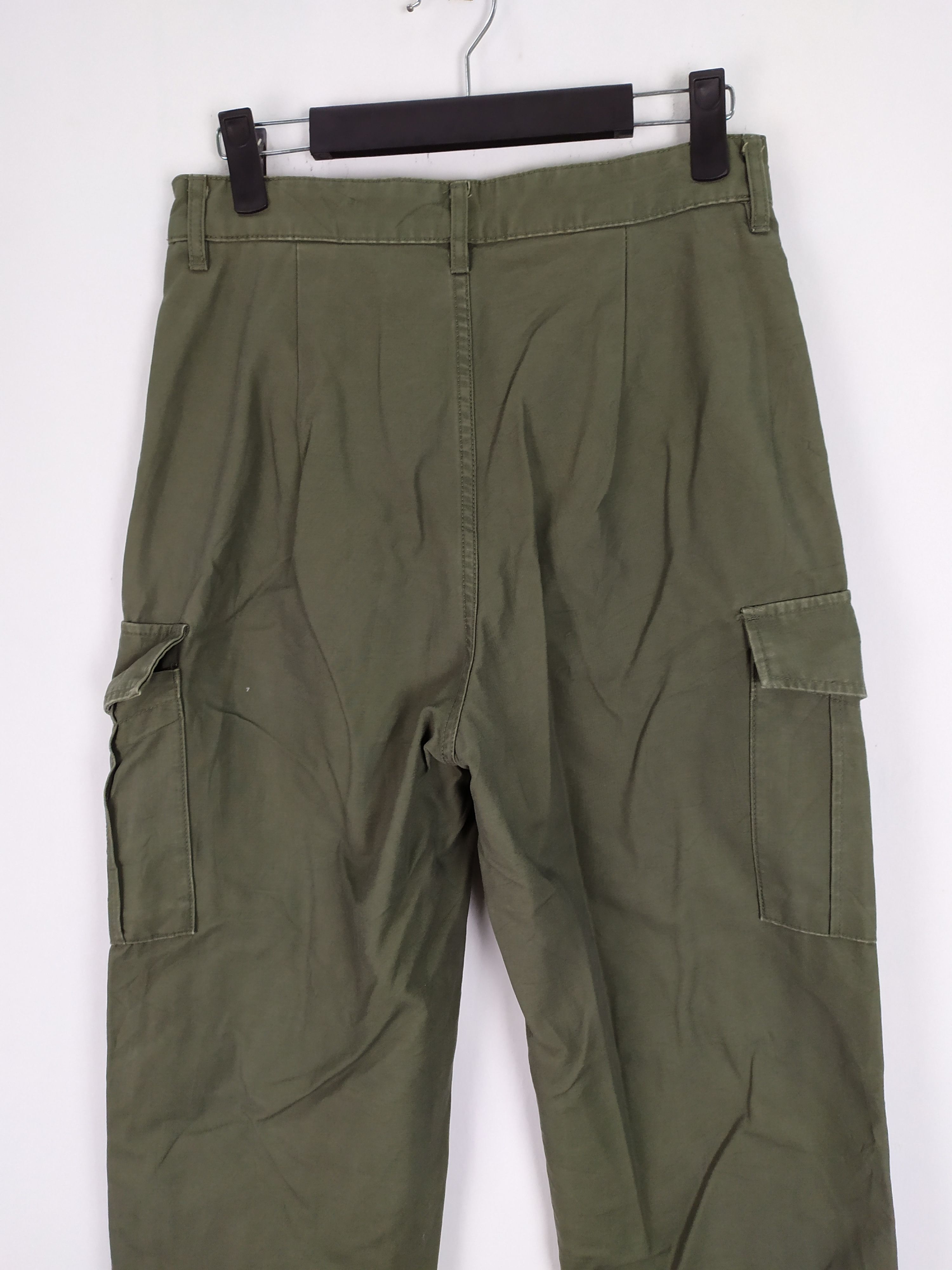 Japanese Brand JAPAN GU GREEN CARGO PANTS WAIST 28 Size US 28 / EU 44 - 7 Thumbnail