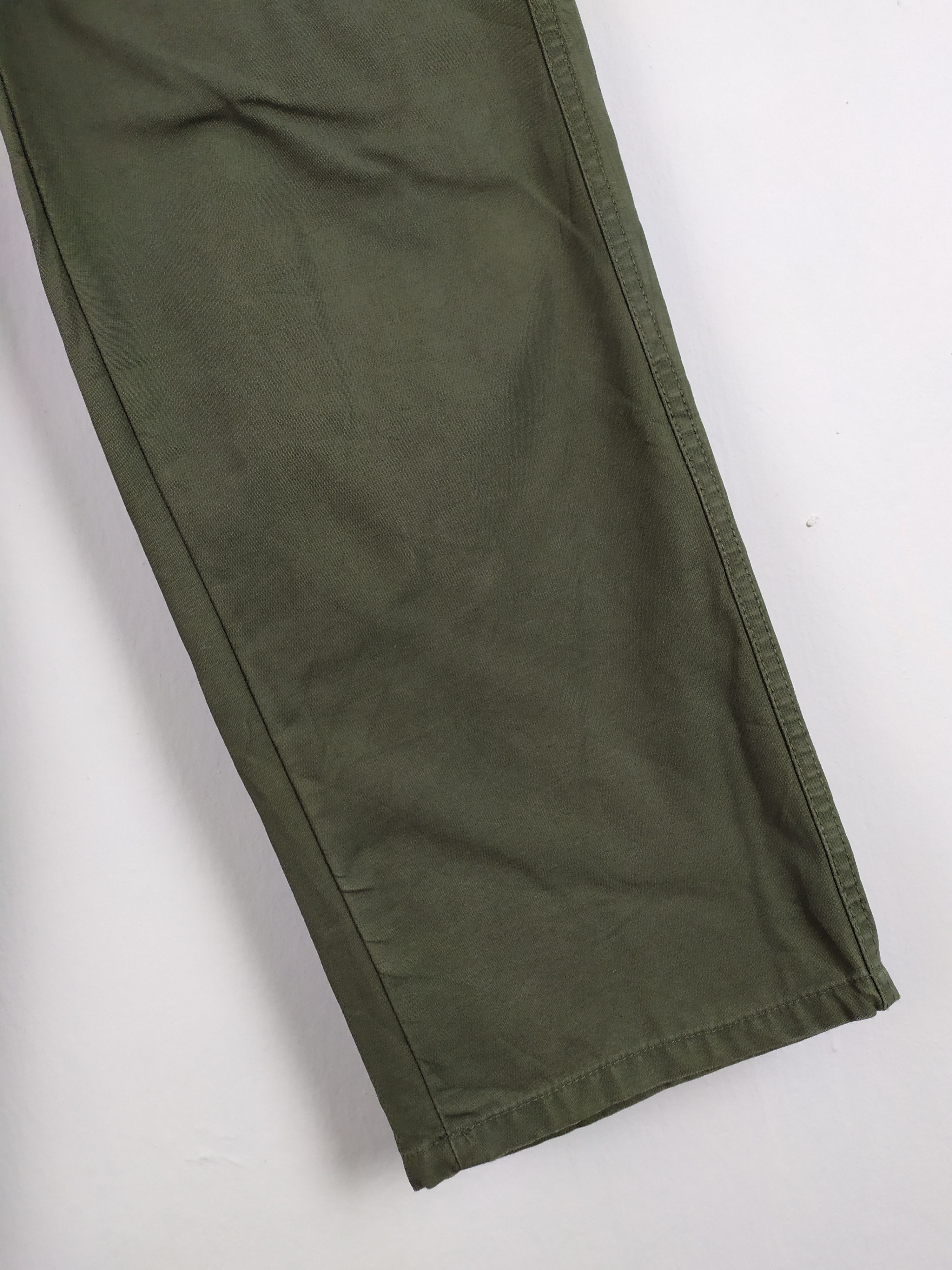 Japanese Brand JAPAN GU GREEN CARGO PANTS WAIST 28 Size US 28 / EU 44 - 10 Thumbnail
