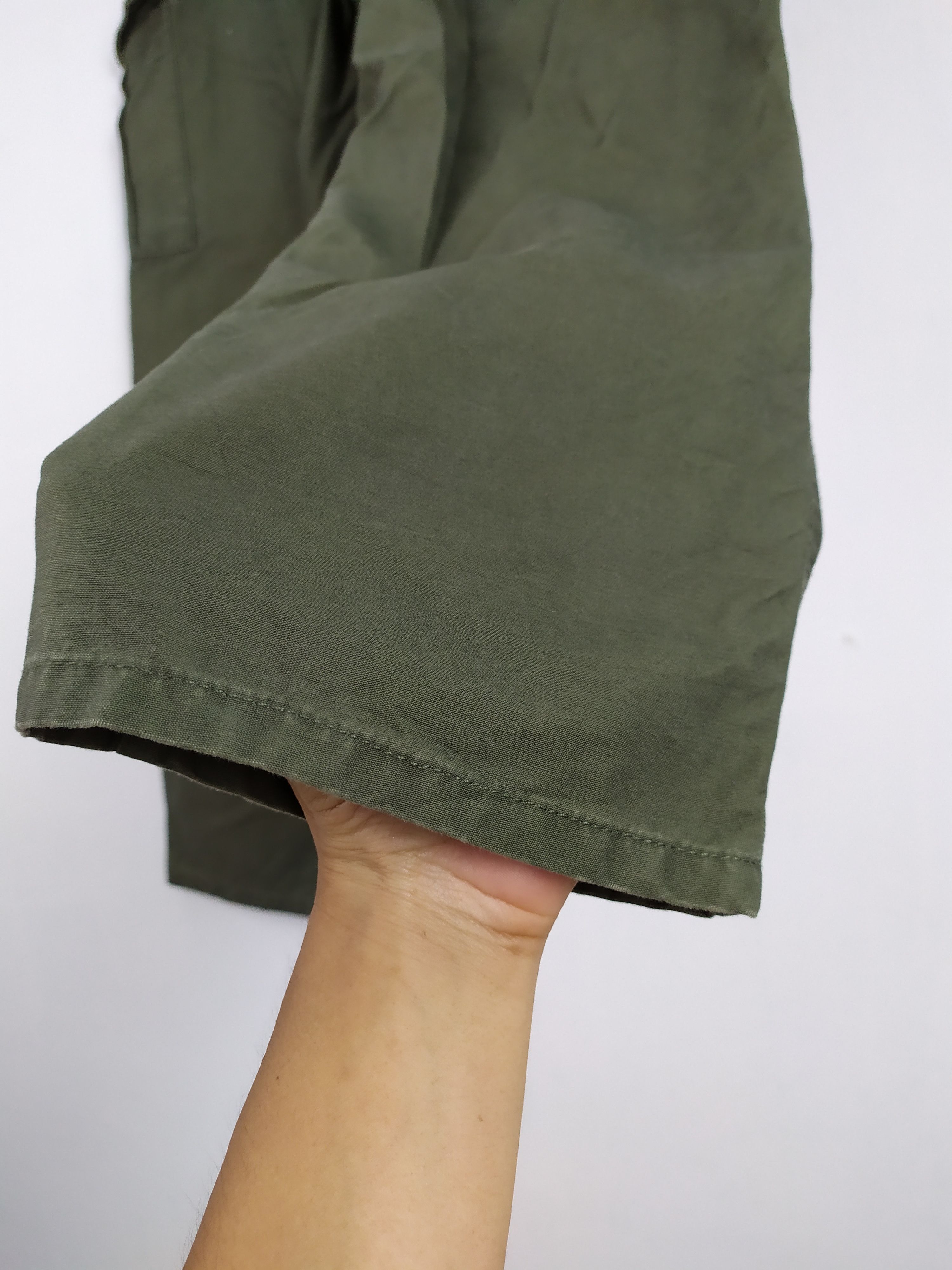 Japanese Brand JAPAN GU GREEN CARGO PANTS WAIST 28 Size US 28 / EU 44 - 12 Thumbnail