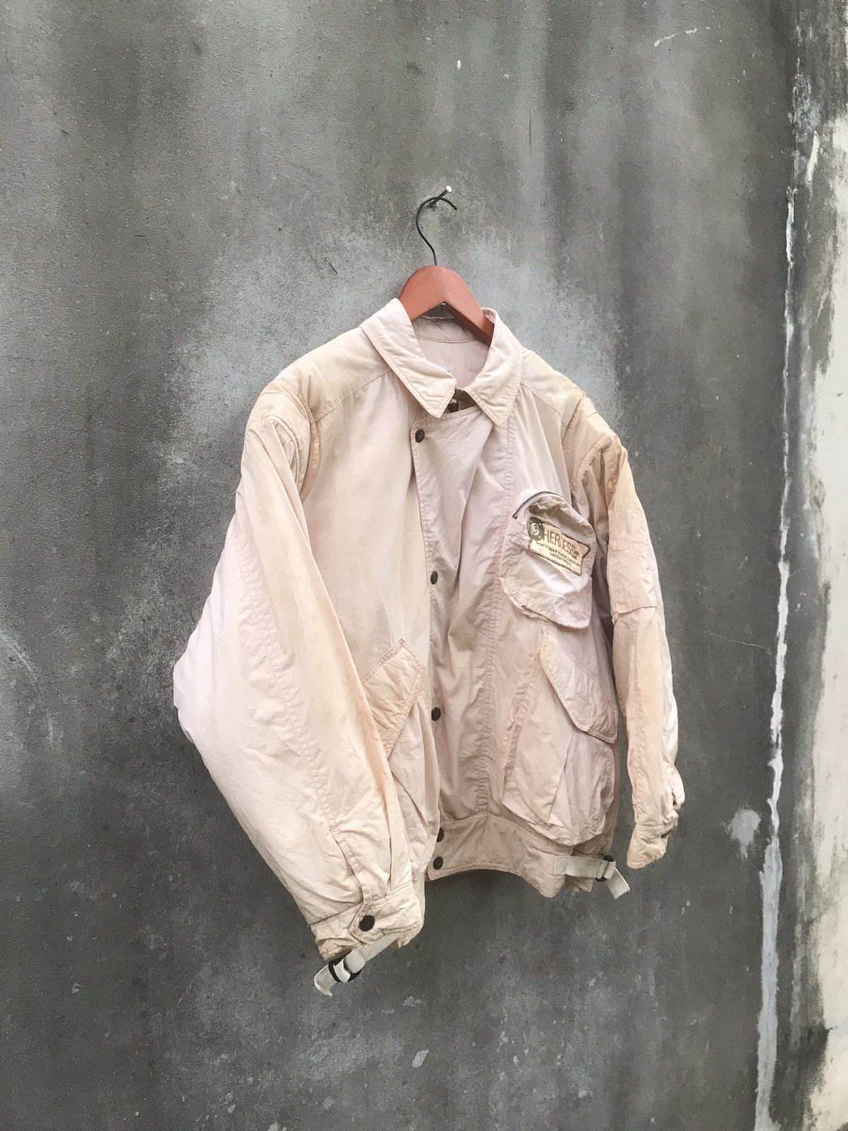 Vintage Archive LA VIE EN ROSE Multi-Pocket Technical Bomber Jacket Size US M / EU 48-50 / 2 - 7 Thumbnail
