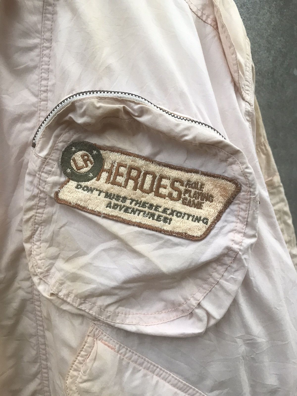 Vintage Archive LA VIE EN ROSE Multi-Pocket Technical Bomber Jacket Size US M / EU 48-50 / 2 - 10 Thumbnail