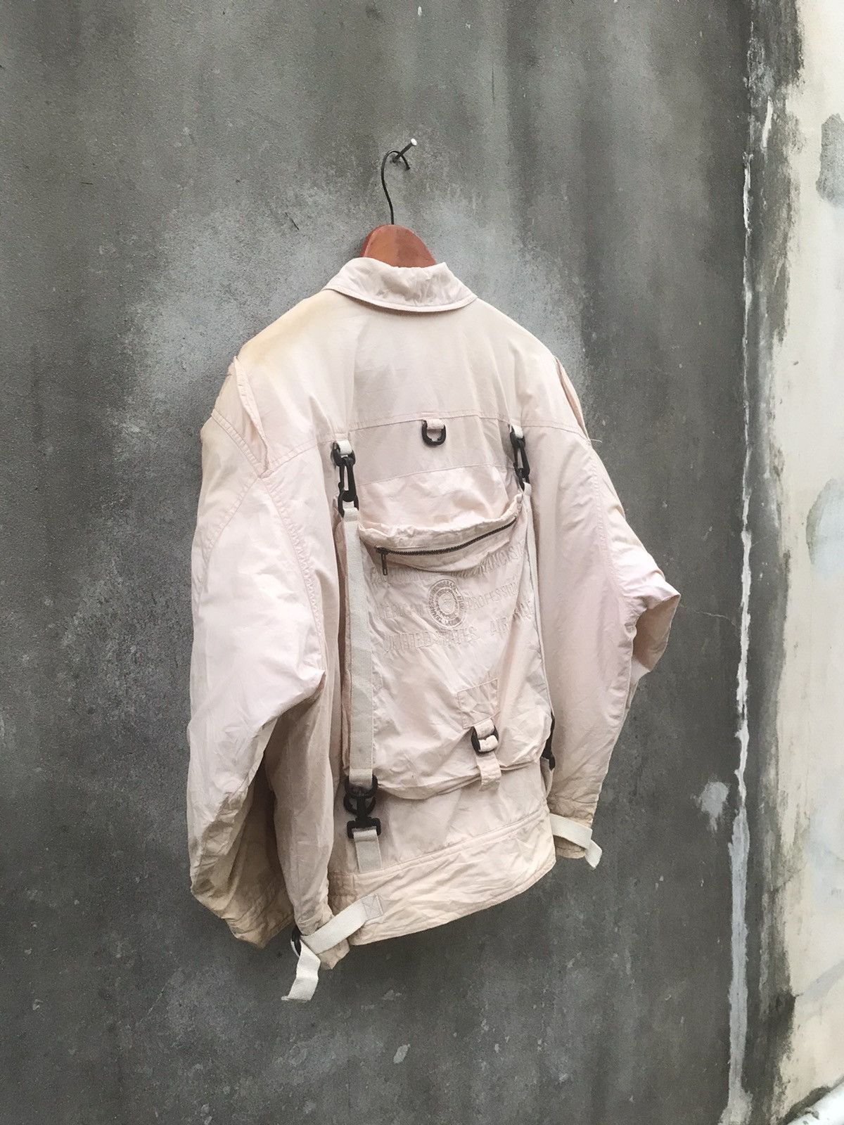 Vintage Archive LA VIE EN ROSE Multi-Pocket Technical Bomber Jacket Size US M / EU 48-50 / 2 - 12 Thumbnail