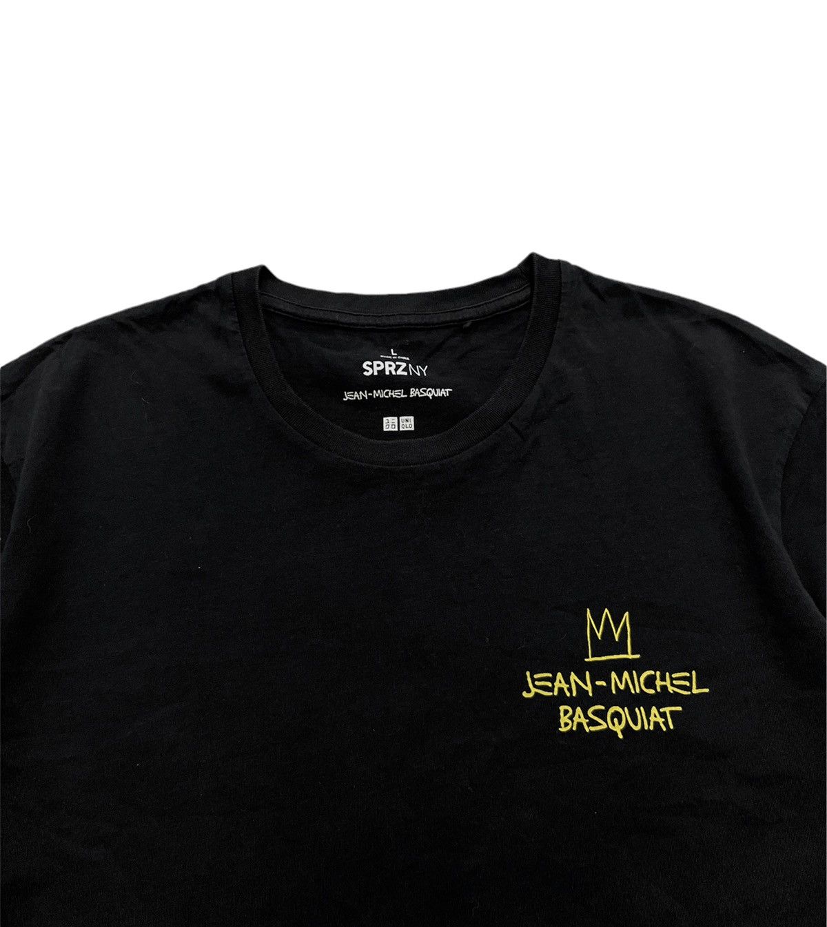 Japanese Brand Uniqlo Jean Michel Basquiat T-Shirt Size US L / EU 52-54 / 3 - 5 Thumbnail
