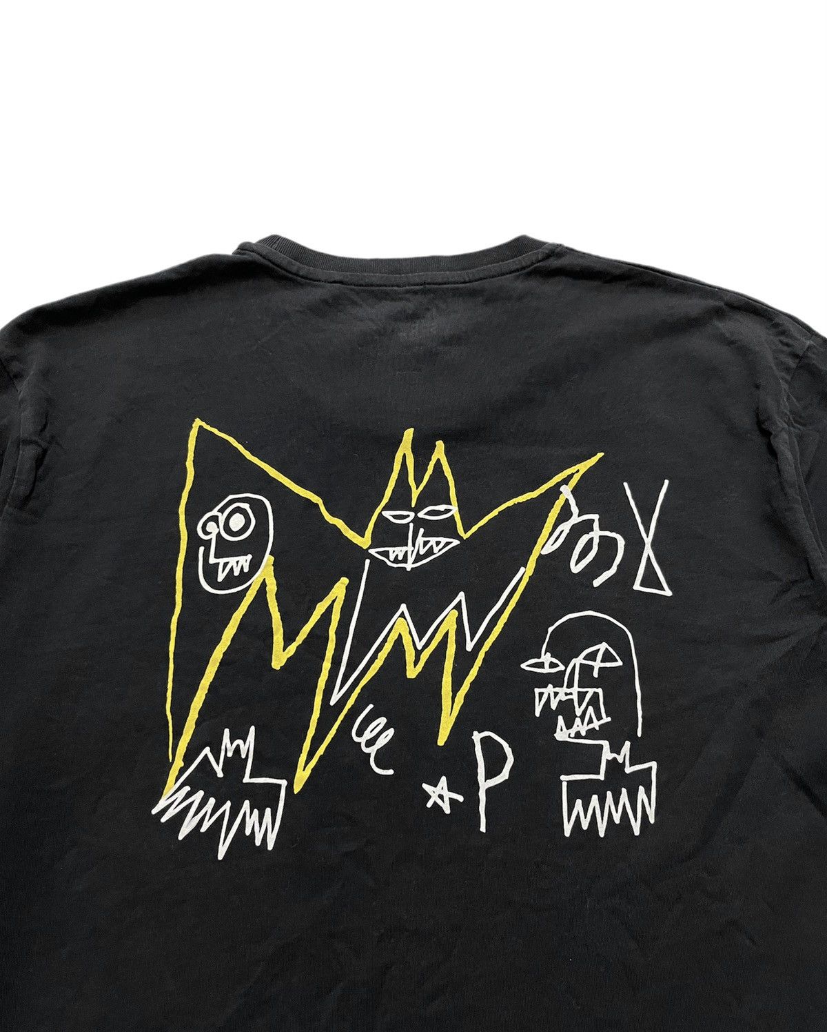 Japanese Brand Uniqlo Jean Michel Basquiat T-Shirt Size US L / EU 52-54 / 3 - 4 Thumbnail