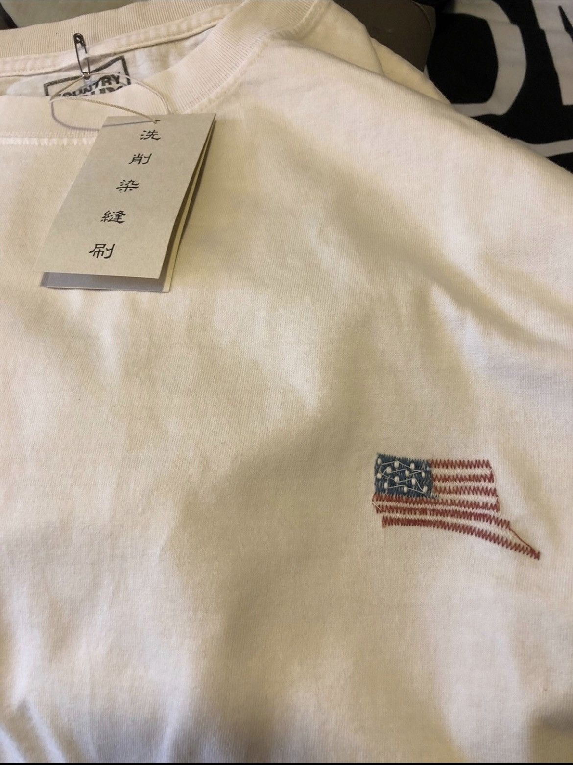Kapital Kapital Skeleton tee (White/ Red / Blue) last drop Size US XL / EU 56 / 4 - 11 Thumbnail
