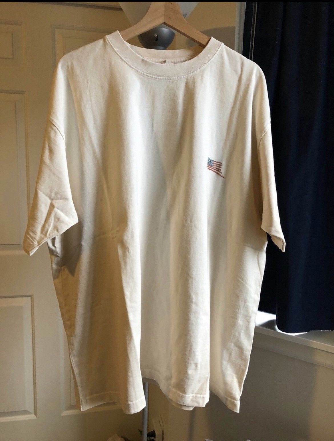 Kapital Kapital Skeleton tee (White/ Red / Blue) last drop Size US XL / EU 56 / 4 - 8 Thumbnail