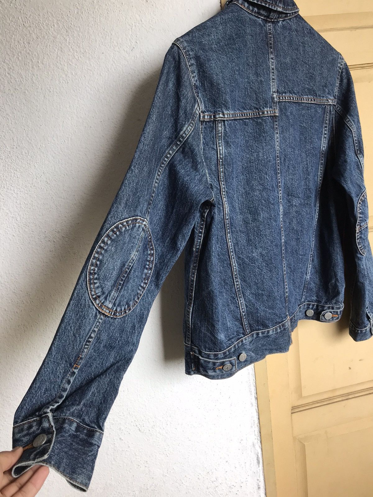 JW Anderson Vintage J.W.Anderson x Uniqlo Denim Trucker Jacket Size US L / EU 52-54 / 3 - 16 Thumbnail