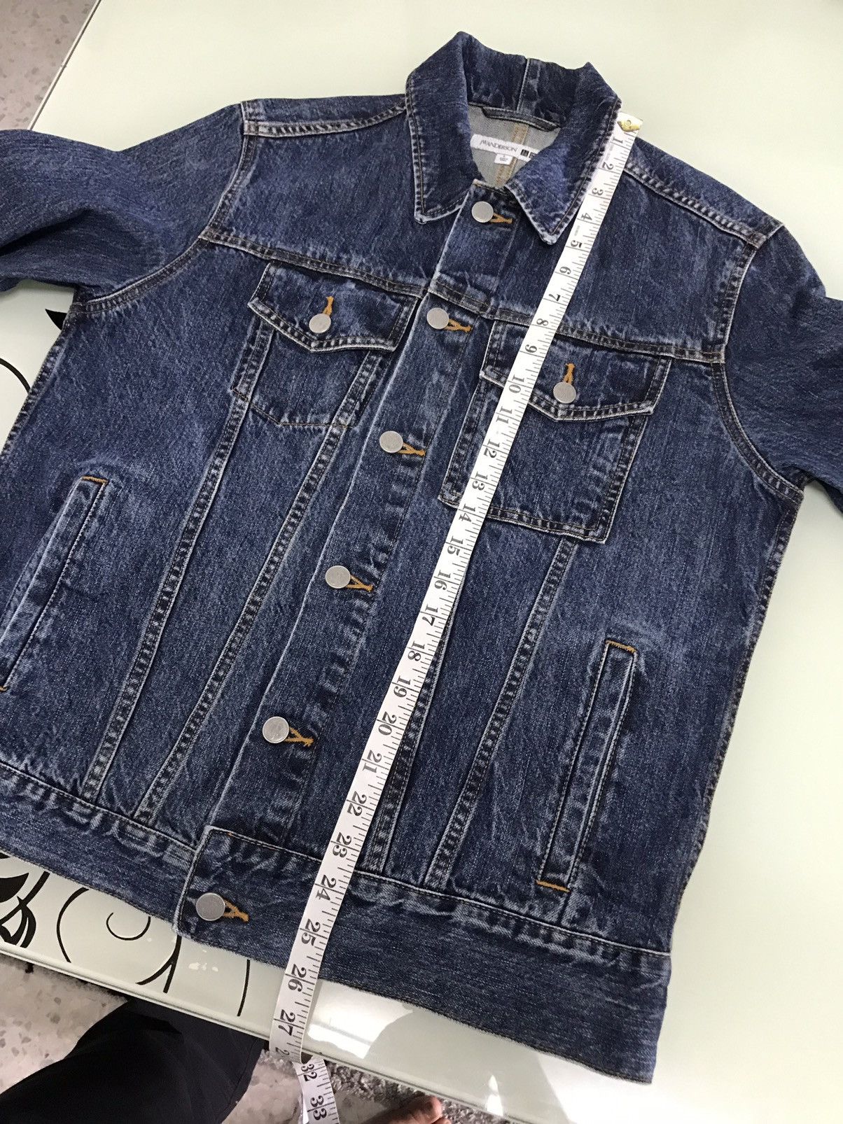 JW Anderson Vintage J.W.Anderson x Uniqlo Denim Trucker Jacket Size US L / EU 52-54 / 3 - 20 Thumbnail