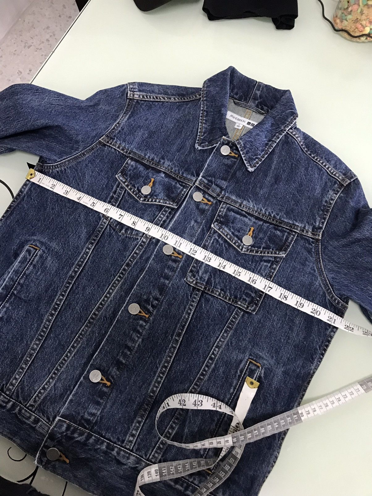 JW Anderson Vintage J.W.Anderson x Uniqlo Denim Trucker Jacket Size US L / EU 52-54 / 3 - 18 Thumbnail