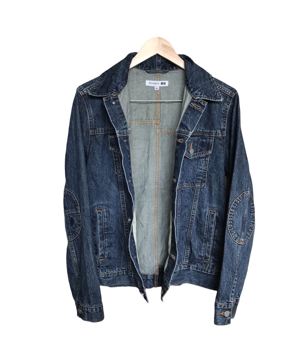JW Anderson Vintage J.W.Anderson x Uniqlo Denim Trucker Jacket Size US L / EU 52-54 / 3 - 5 Thumbnail