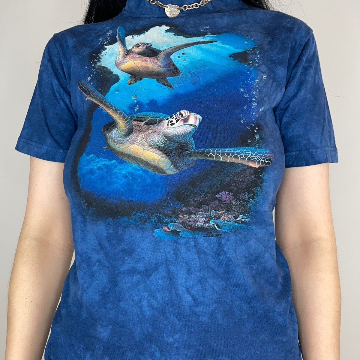 The Mountain The Mountain Turtle shirt Size XS / US 0-2 / IT 36-38 - 2 Thumbnail