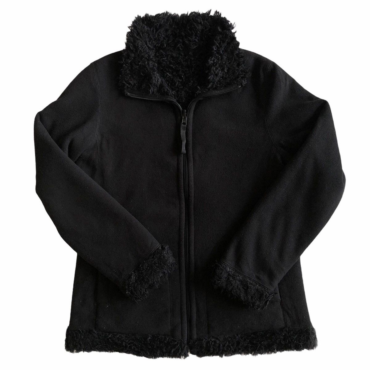 Uniqlo Uniqlo A/W Riversable Zipper Jacket Fleece+Sherpa Size US S / EU 44-46 / 1 - 1 Thumbnail