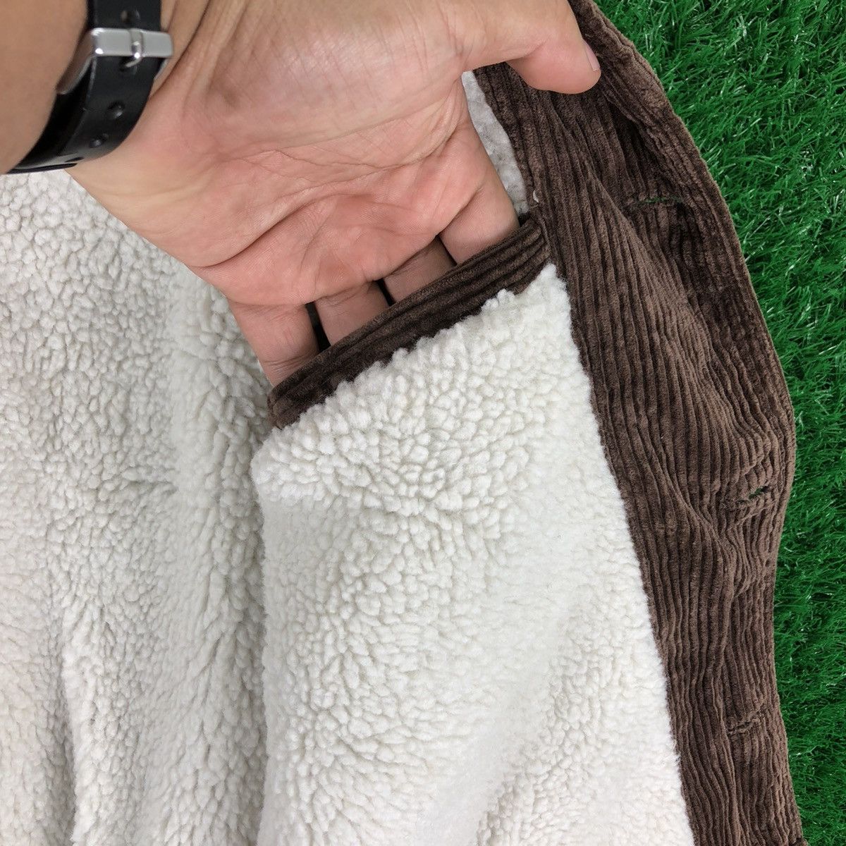 Artisan Outfitters Vintage Corduroi Jacket Sherpa Lining by Artisanat Size US XL / EU 56 / 4 - 13 Thumbnail