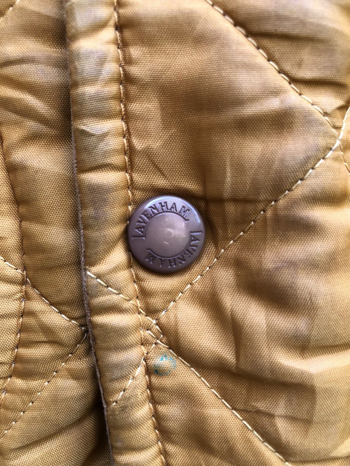 Lavenham Vintage 90's Lavenham Quilted Jacket Hoodie Size US S / EU 44-46 / 1 - 8 Thumbnail