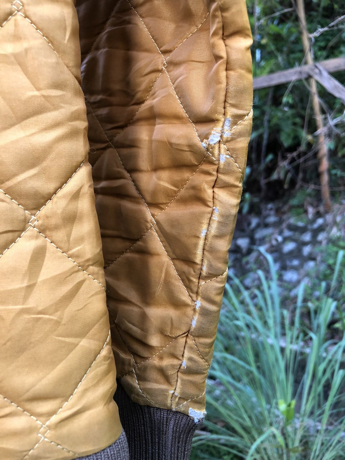Lavenham Vintage 90's Lavenham Quilted Jacket Hoodie Size US S / EU 44-46 / 1 - 9 Thumbnail