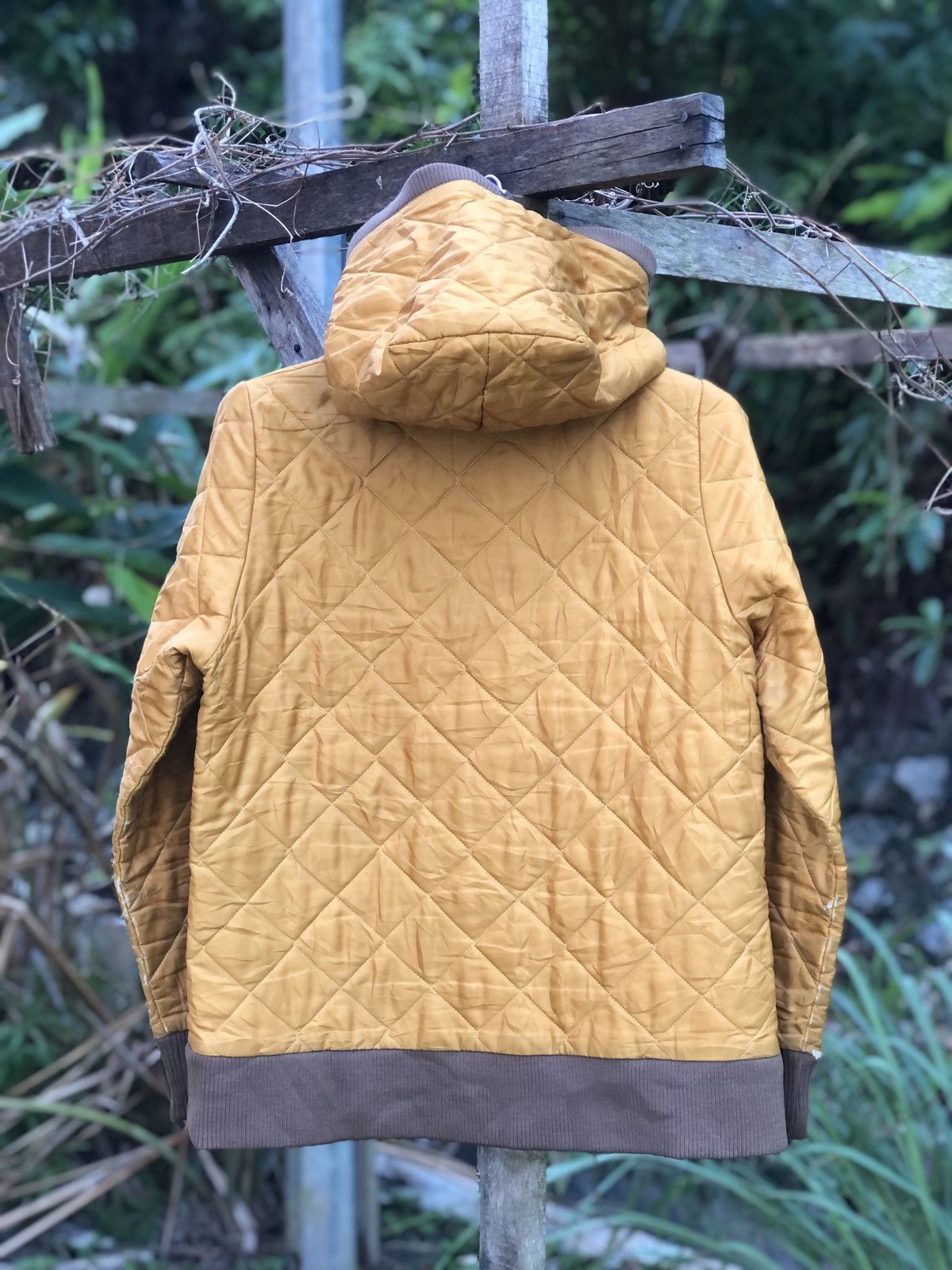 Lavenham Vintage 90's Lavenham Quilted Jacket Hoodie Size US S / EU 44-46 / 1 - 4 Thumbnail