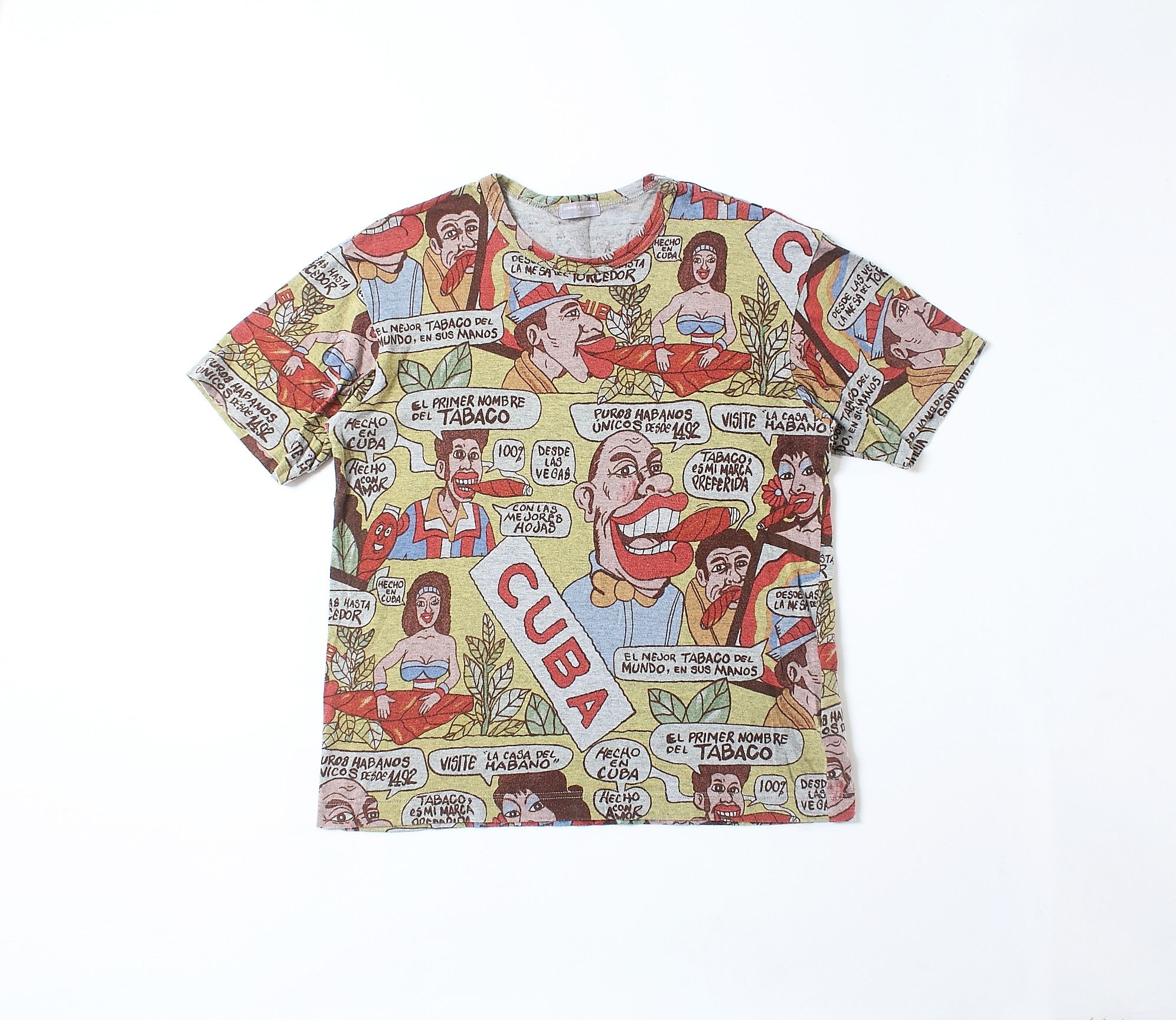 COMME des GARÇONS キューバデザイン Tシャツ
