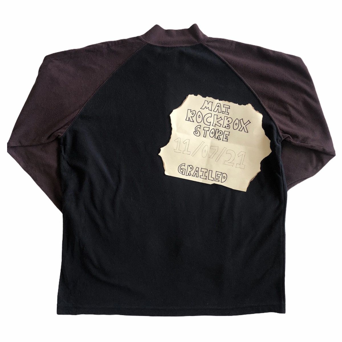Comme Ca Ism Vintage Long Sleeve Tee Quarter Zipper by Comme Ca Ism Size US M / EU 48-50 / 2 - 4 Thumbnail