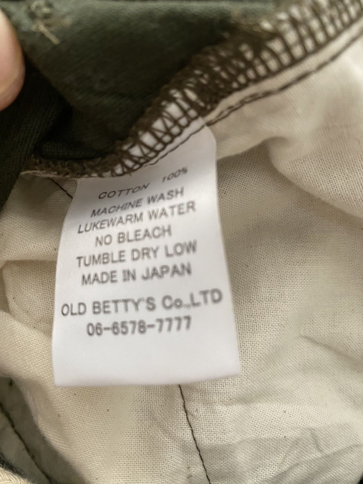Hysteric Glamour Old Betty'S co.Ltd corduroy Skirt Design Pachwork pocket Size 30" / US 8 / IT 44 - 13 Thumbnail