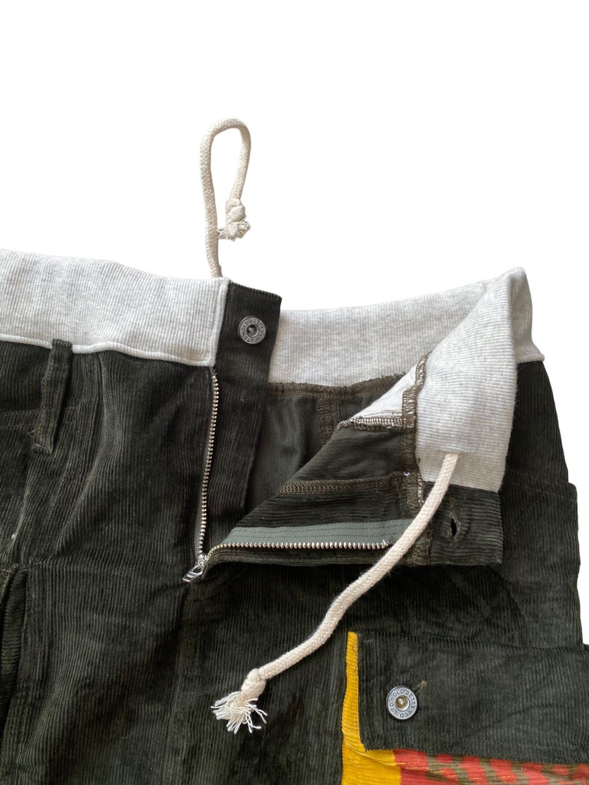 Hysteric Glamour Old Betty'S co.Ltd corduroy Skirt Design Pachwork pocket Size 30" / US 8 / IT 44 - 3 Thumbnail