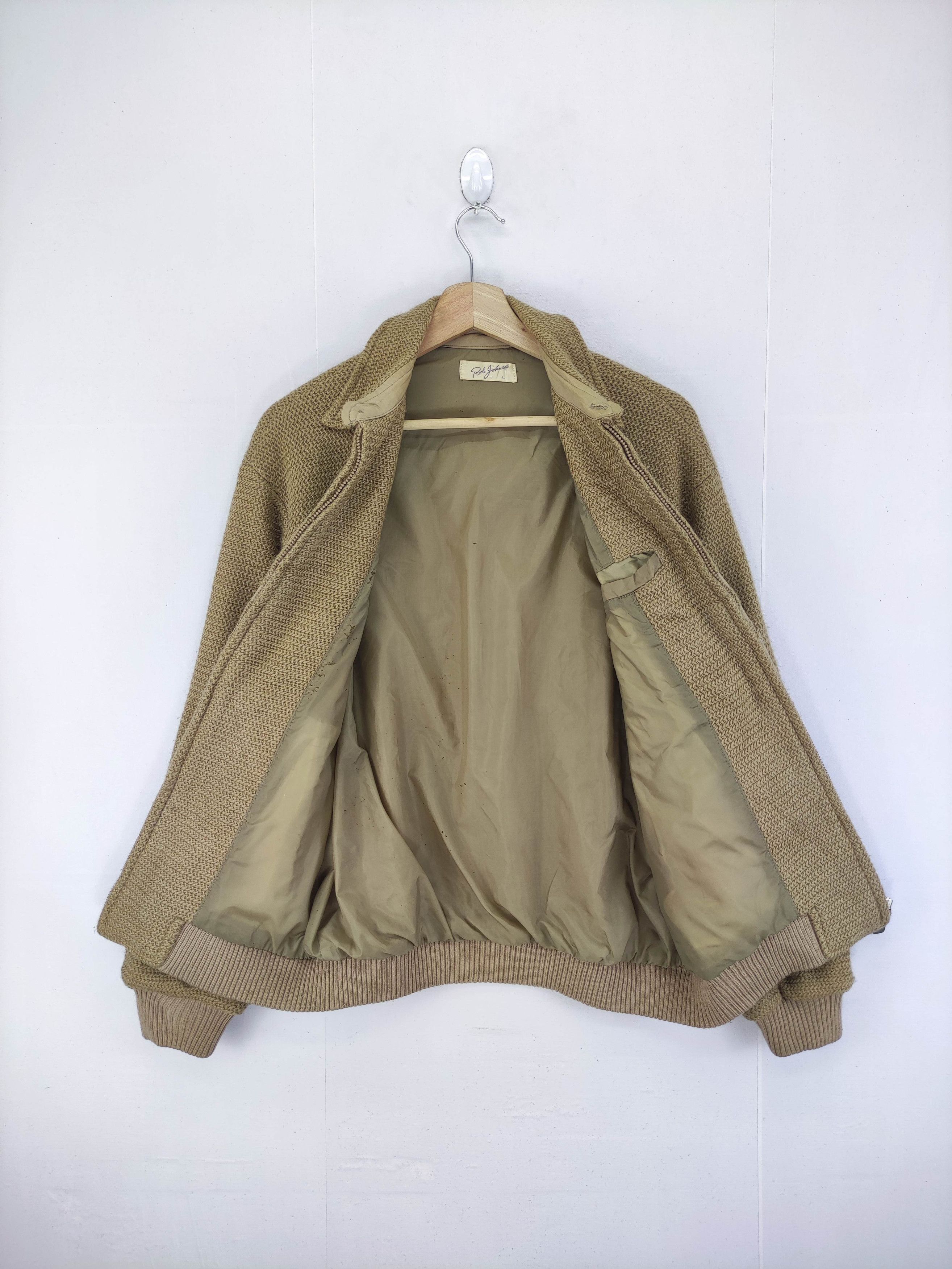 Japanese Brand Vintage Bob Johnson Wool Jacket Zipper Size US M / EU 48-50 / 2 - 5 Thumbnail