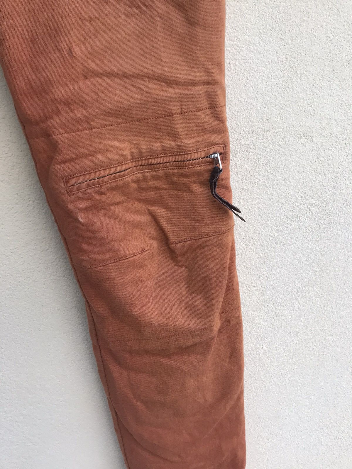 Japanese Brand Japanese MaxFritz Skinny fit Biker Double knee Pant Size US 29 - 5 Thumbnail
