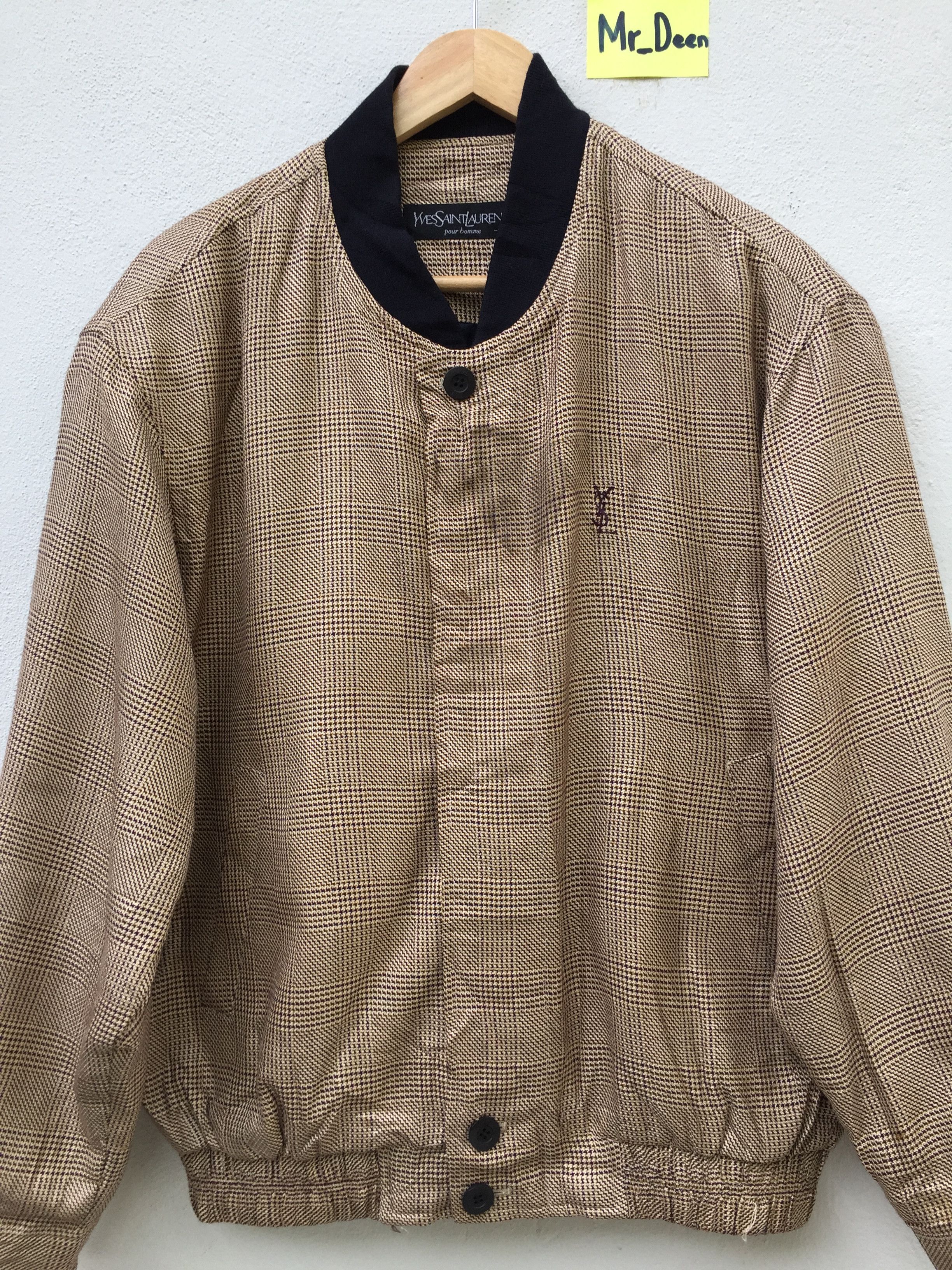 Yves Saint Laurent Vintage YVES SAINT LAURENT ZIPPER JACKET Size US M / EU 48-50 / 2 - 5 Thumbnail
