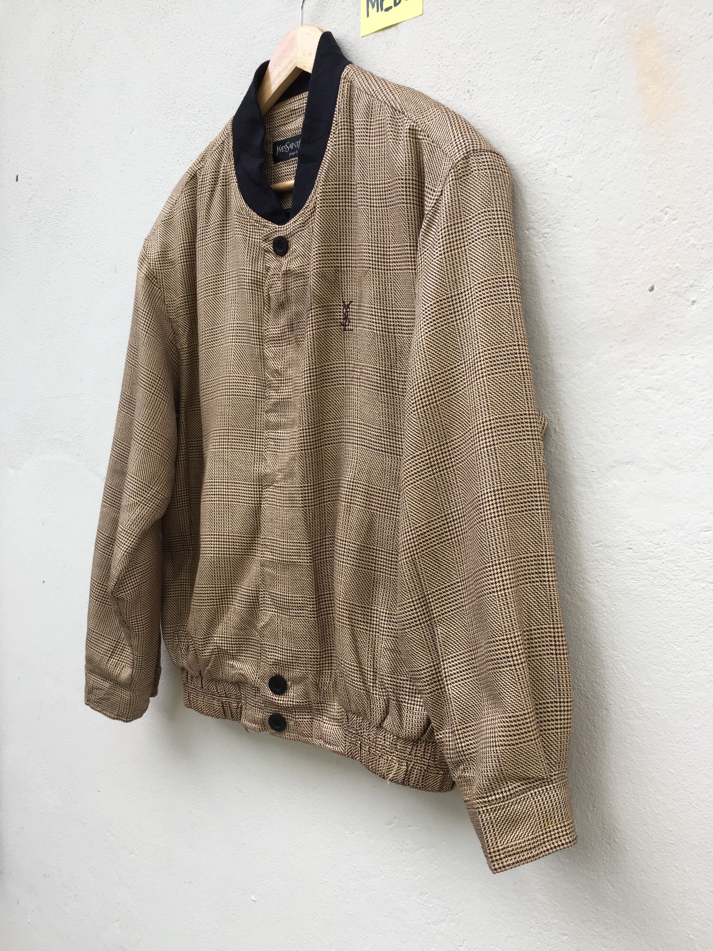 Yves Saint Laurent Vintage YVES SAINT LAURENT ZIPPER JACKET Size US M / EU 48-50 / 2 - 3 Thumbnail