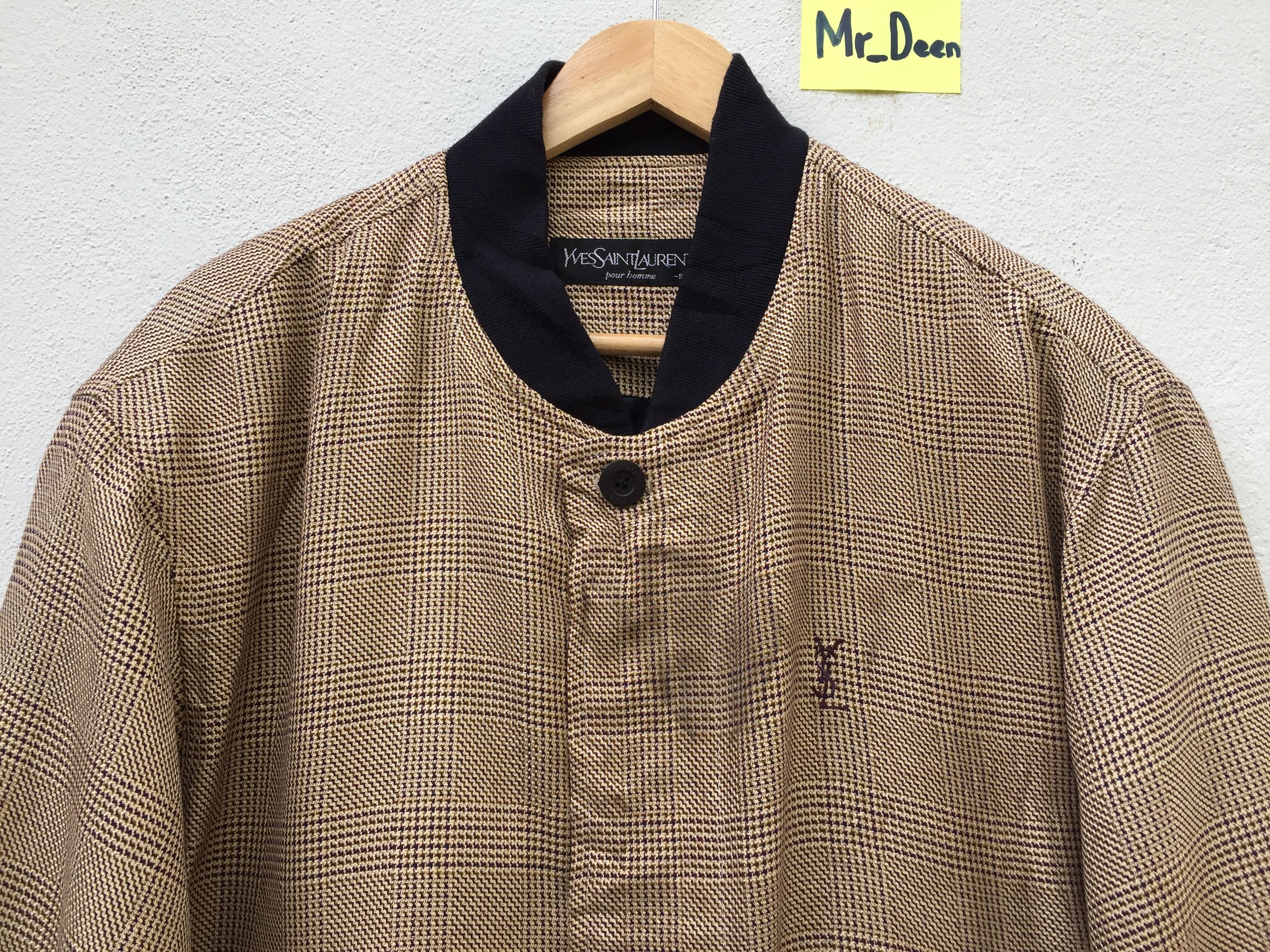 Yves Saint Laurent Vintage YVES SAINT LAURENT ZIPPER JACKET Size US M / EU 48-50 / 2 - 6 Thumbnail