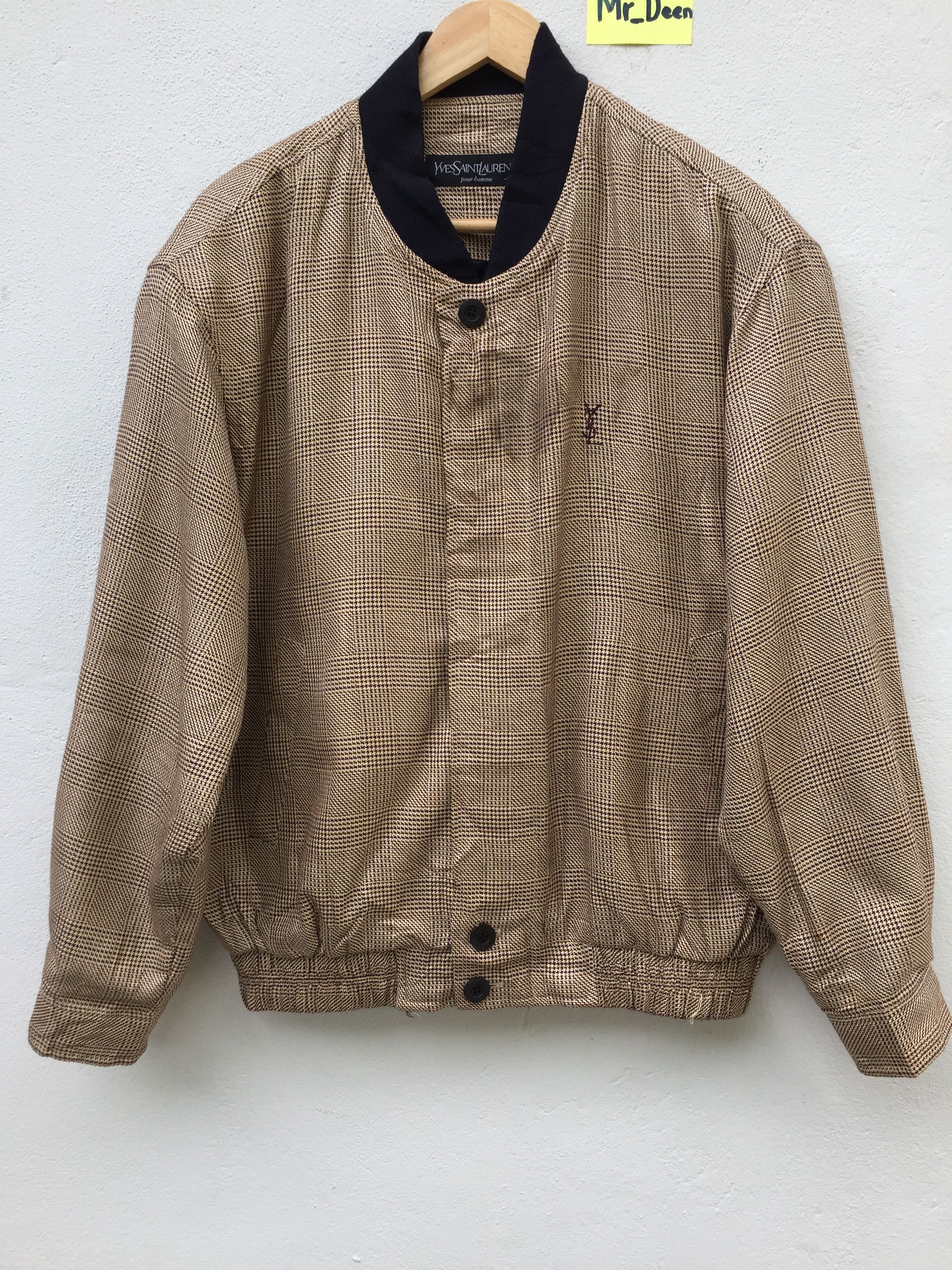 Yves Saint Laurent Vintage YVES SAINT LAURENT ZIPPER JACKET Size US M / EU 48-50 / 2 - 4 Thumbnail