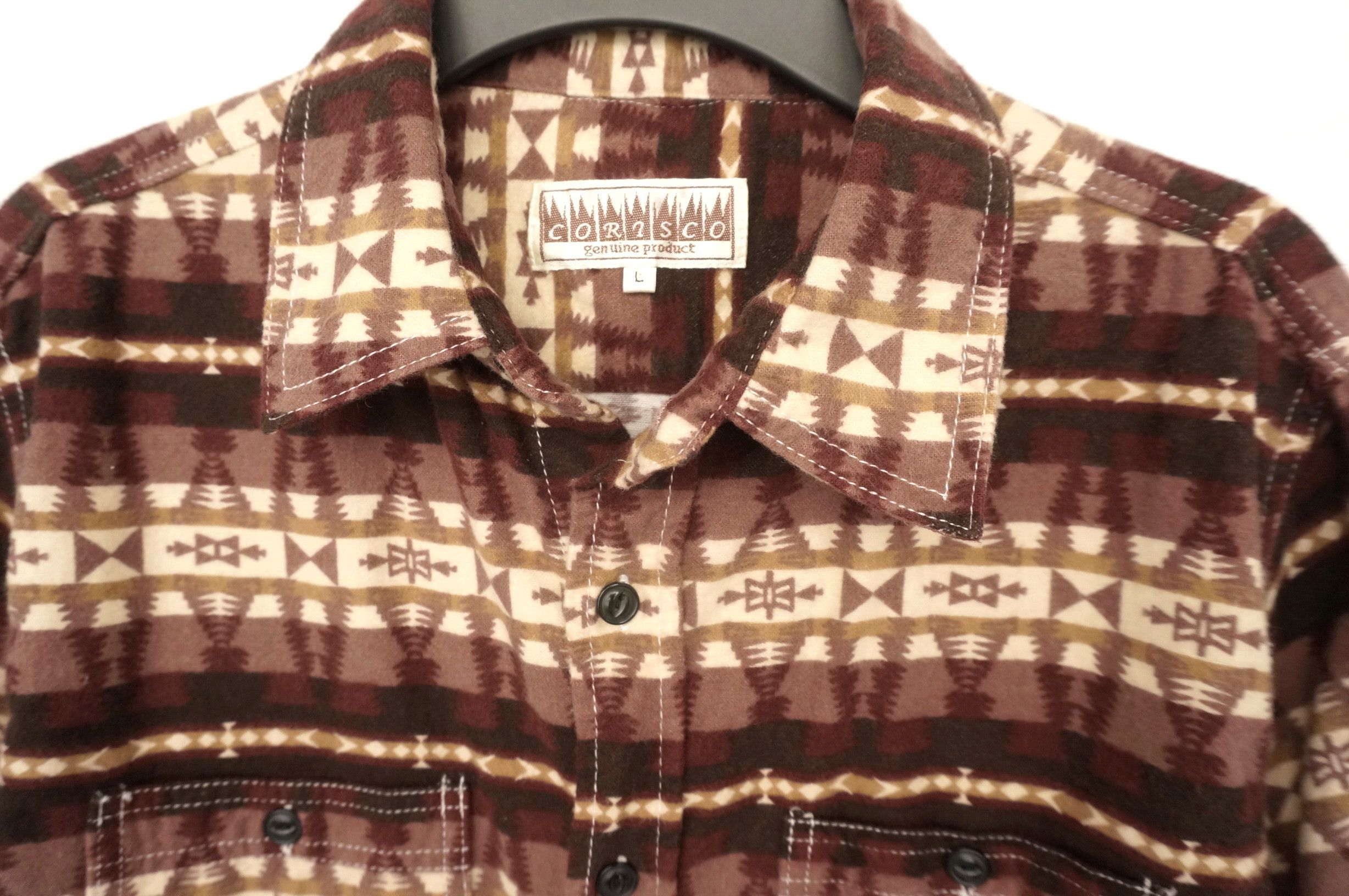 Flannel Native Design CORISCO Long Sleeve Flannel Shirt Size US L / EU 52-54 / 3 - 3 Thumbnail