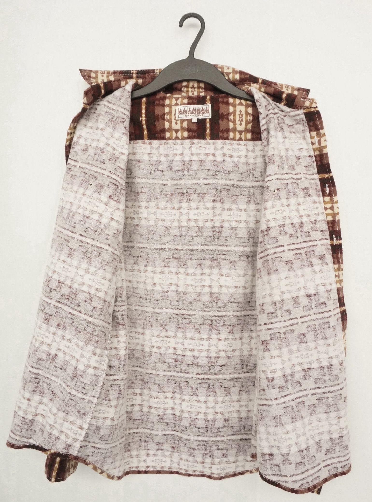 Flannel Native Design CORISCO Long Sleeve Flannel Shirt Size US L / EU 52-54 / 3 - 8 Thumbnail