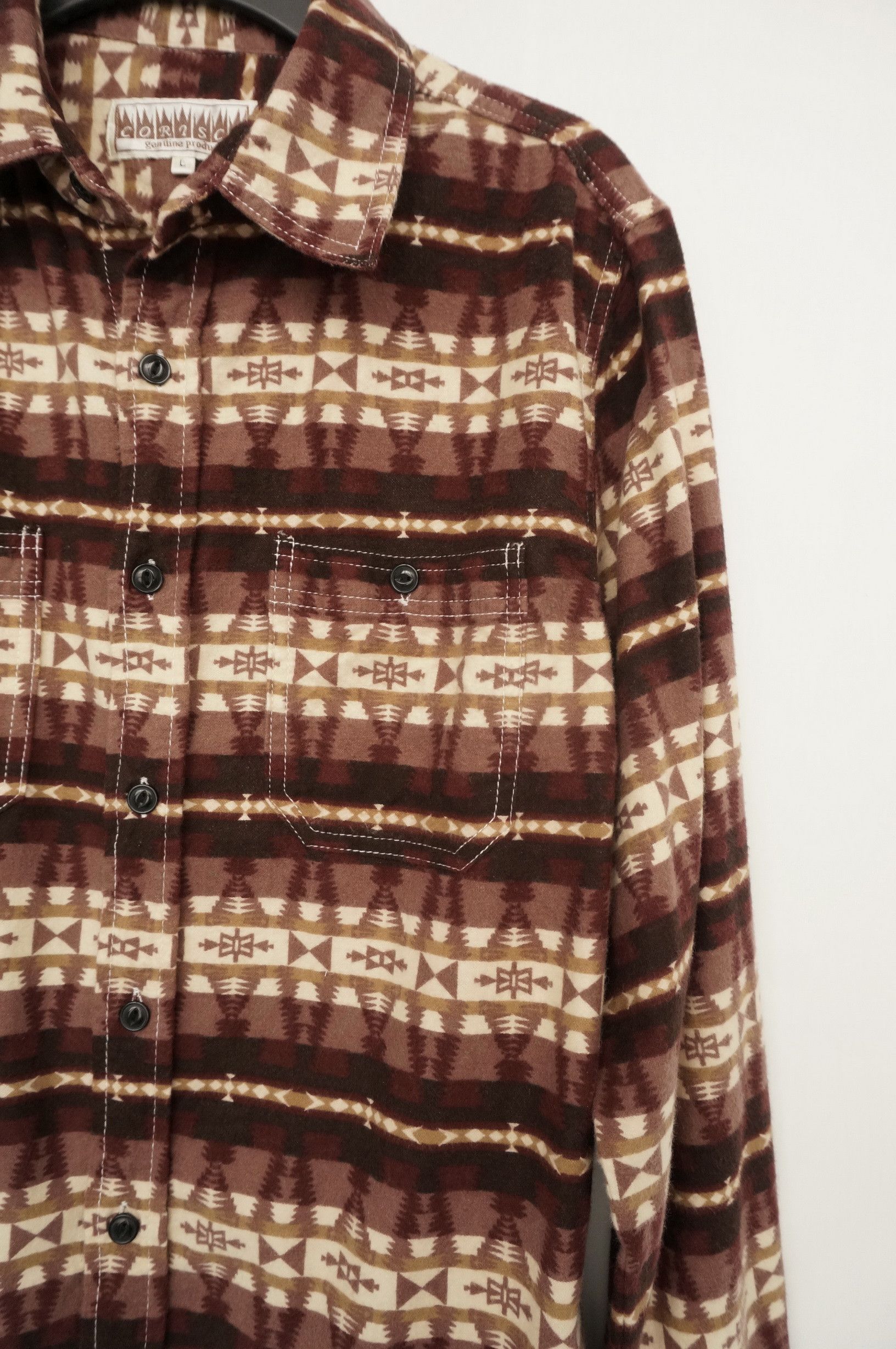 Flannel Native Design CORISCO Long Sleeve Flannel Shirt Size US L / EU 52-54 / 3 - 5 Thumbnail