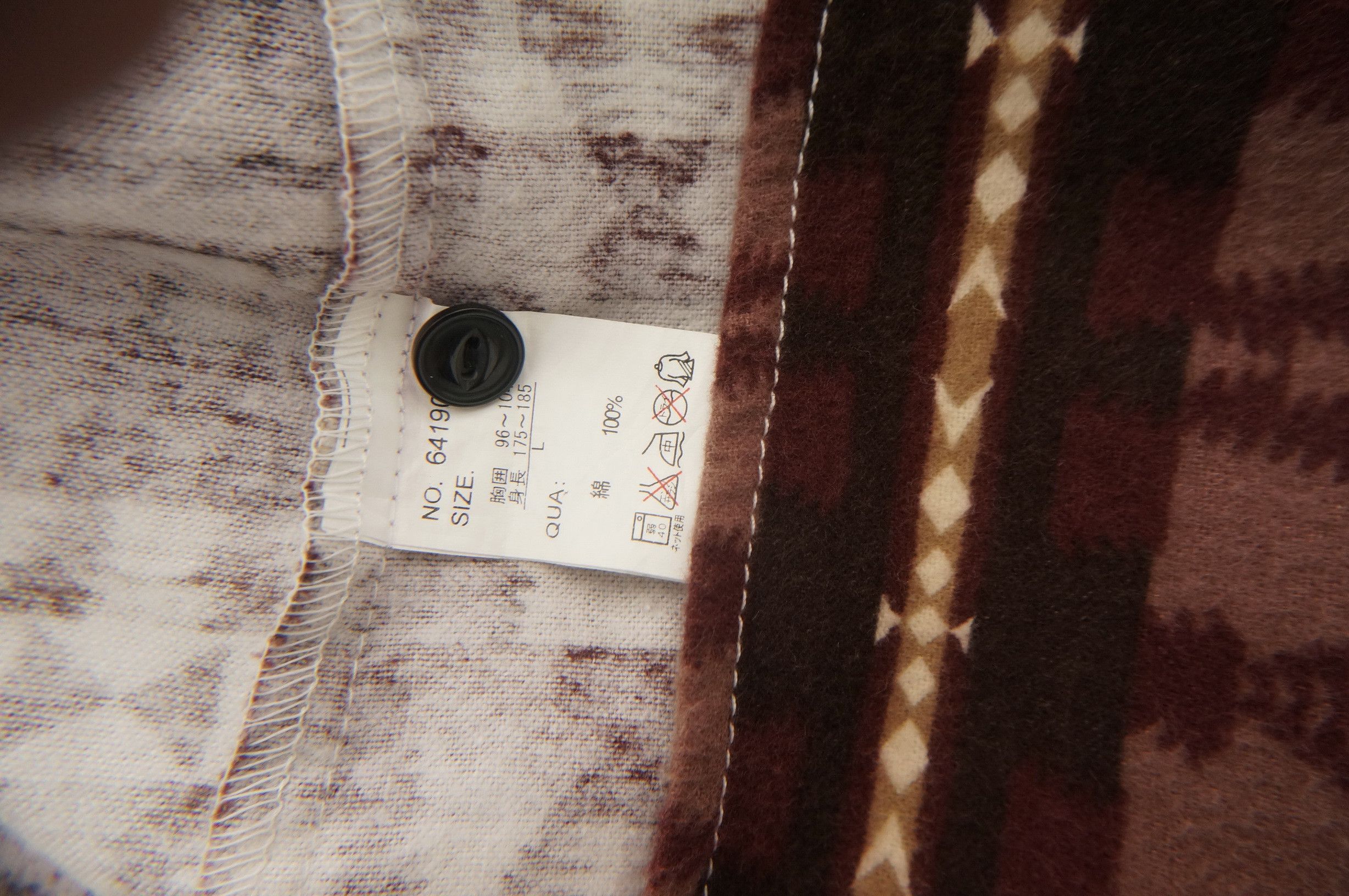 Flannel Native Design CORISCO Long Sleeve Flannel Shirt Size US L / EU 52-54 / 3 - 9 Thumbnail