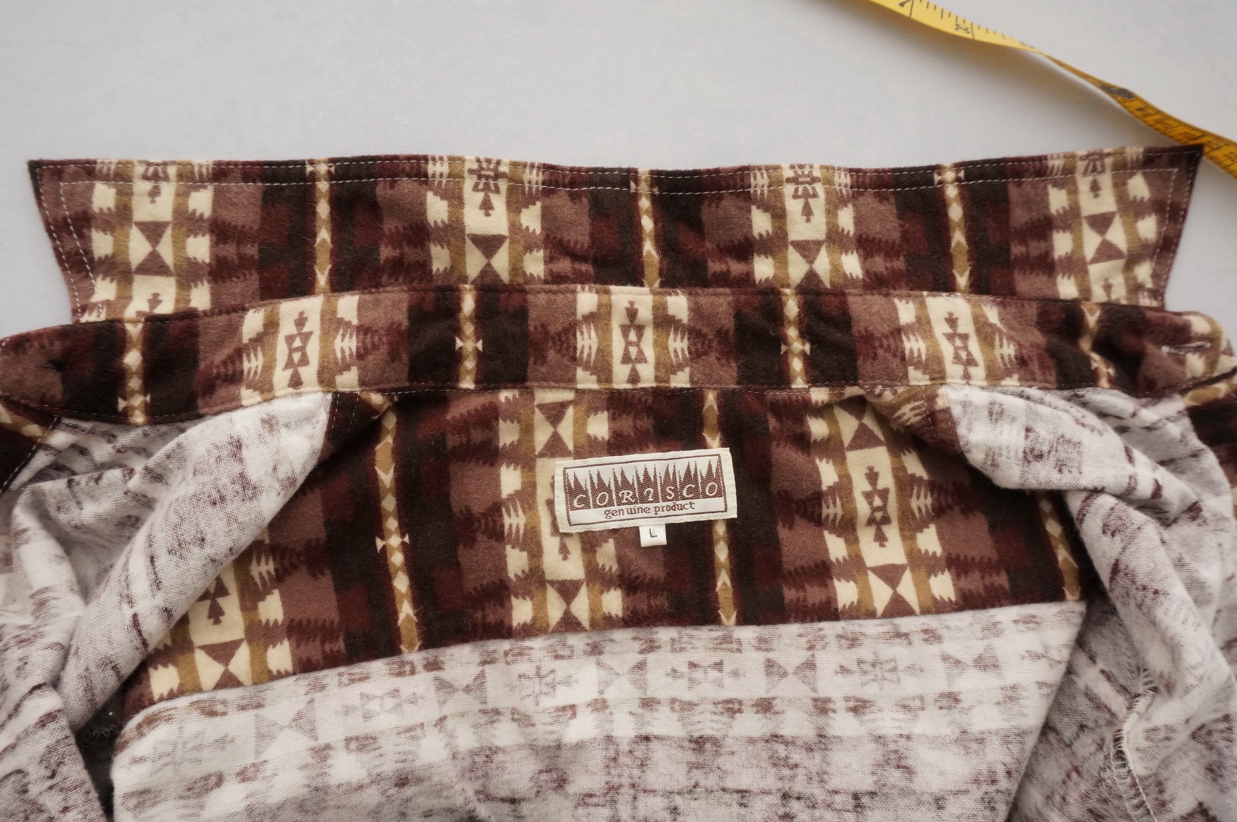 Flannel Native Design CORISCO Long Sleeve Flannel Shirt Size US L / EU 52-54 / 3 - 12 Thumbnail