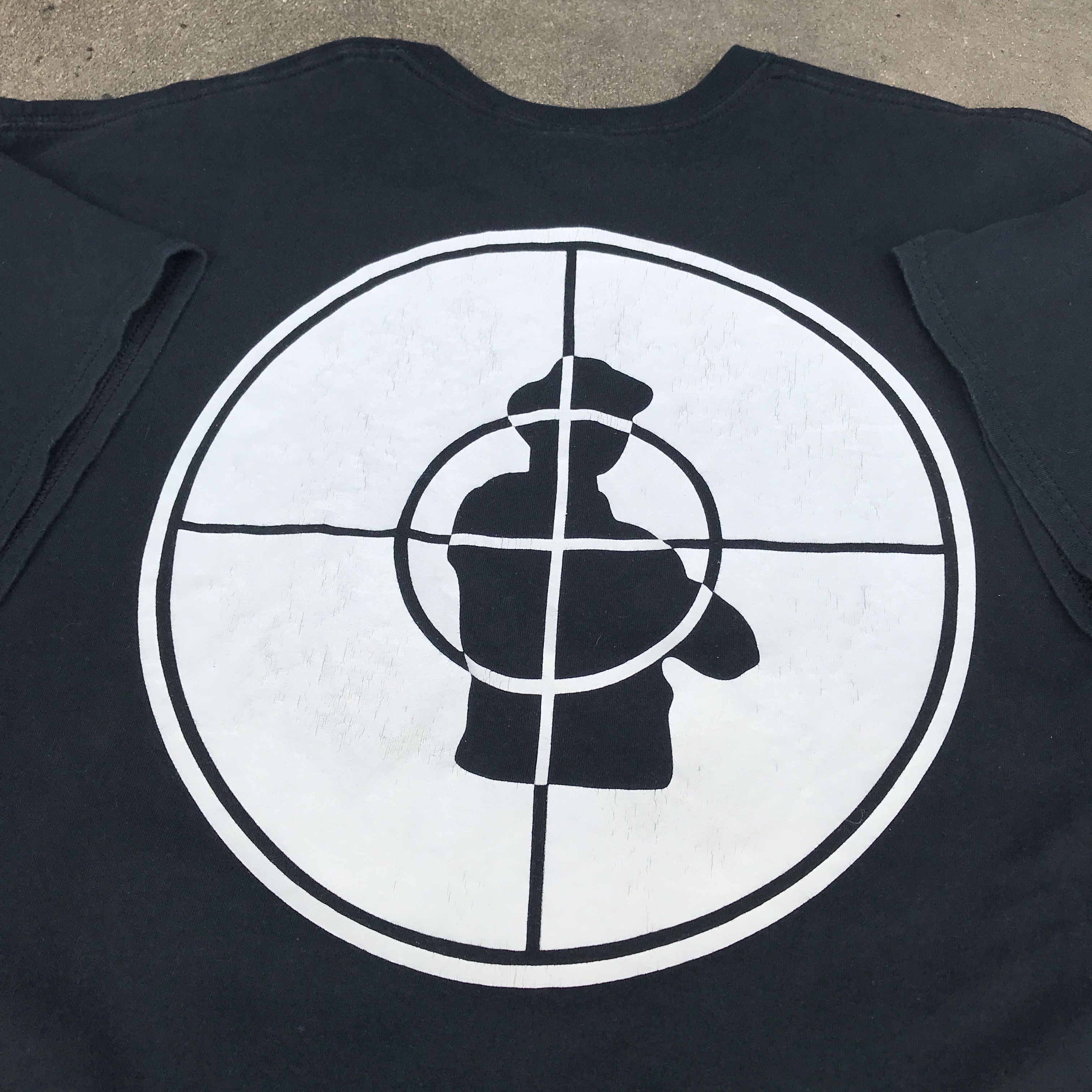 Public Enemy × Rap Tees × Vintage Vintage Y2K Public Enemy Big Logo Double Side Tee 2XL Size US XXL / EU 58 / 5 - 2 Thumbnail