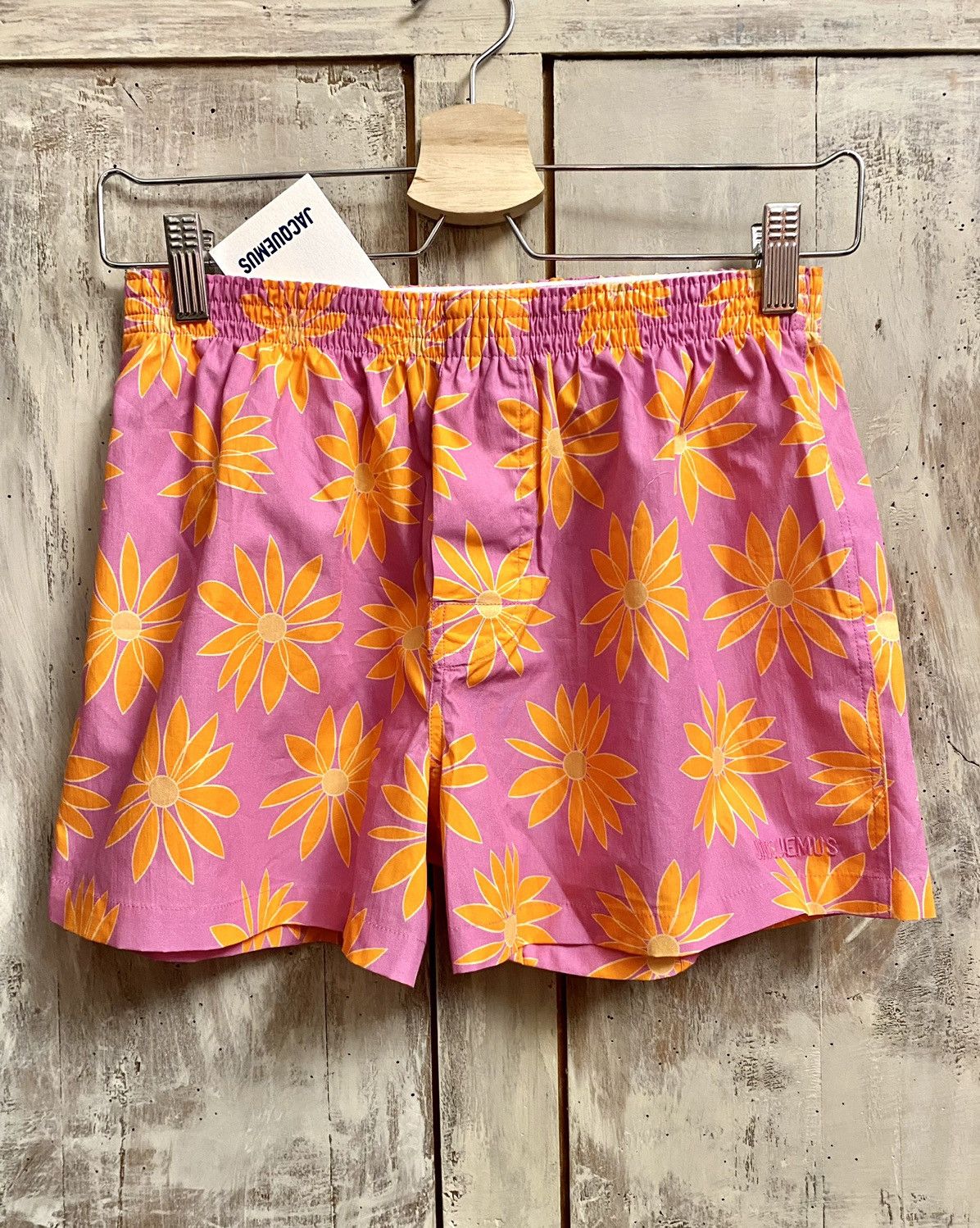 image of Jacquemus Floral Print Short / Underwear Style 44 Fr New in Pink, Men's (Size 28)