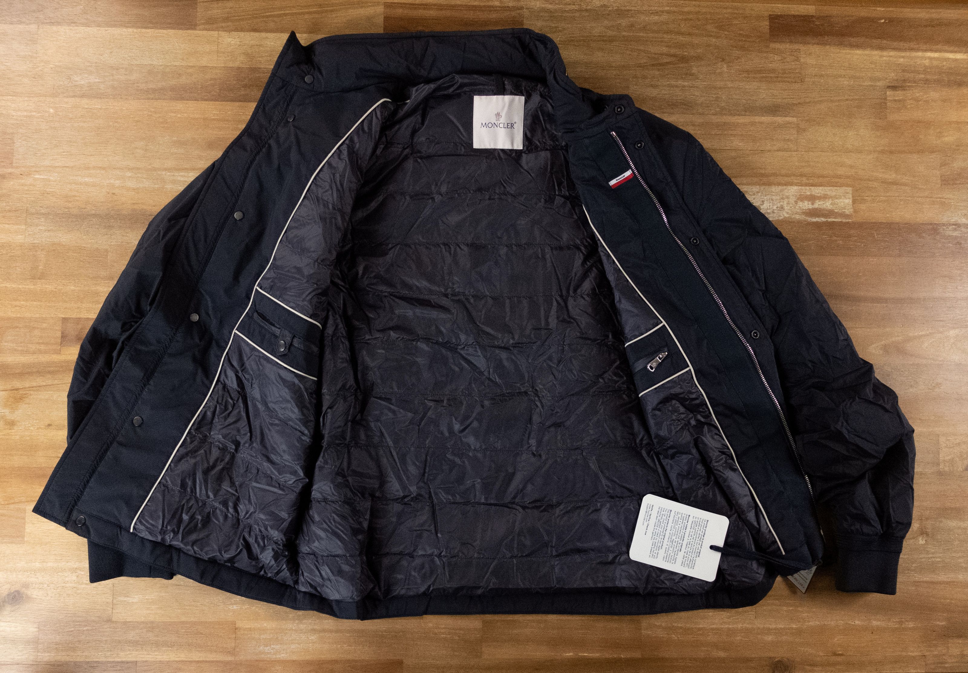 Moncler Moncler Authie lightweight navy blue down puffer jacket XL 4 Size US XL / EU 56 / 4 - 7 Thumbnail