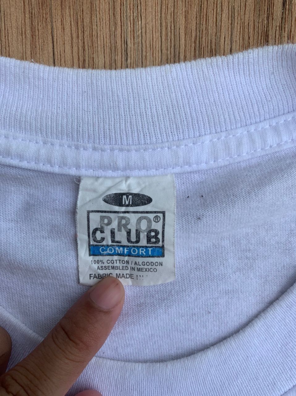 Vintage Vintage Tee D 34 plain pro club Size US M / EU 48-50 / 2 - 3 Thumbnail