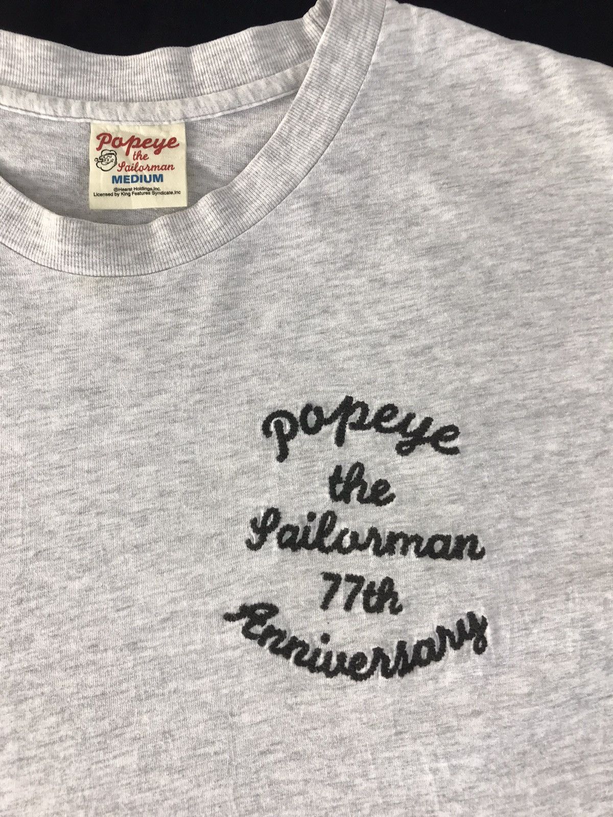 Anime × Vintage Vintage Popeye The Sailorman 77th Anniversary Tee Size US M / EU 48-50 / 2 - 4 Thumbnail