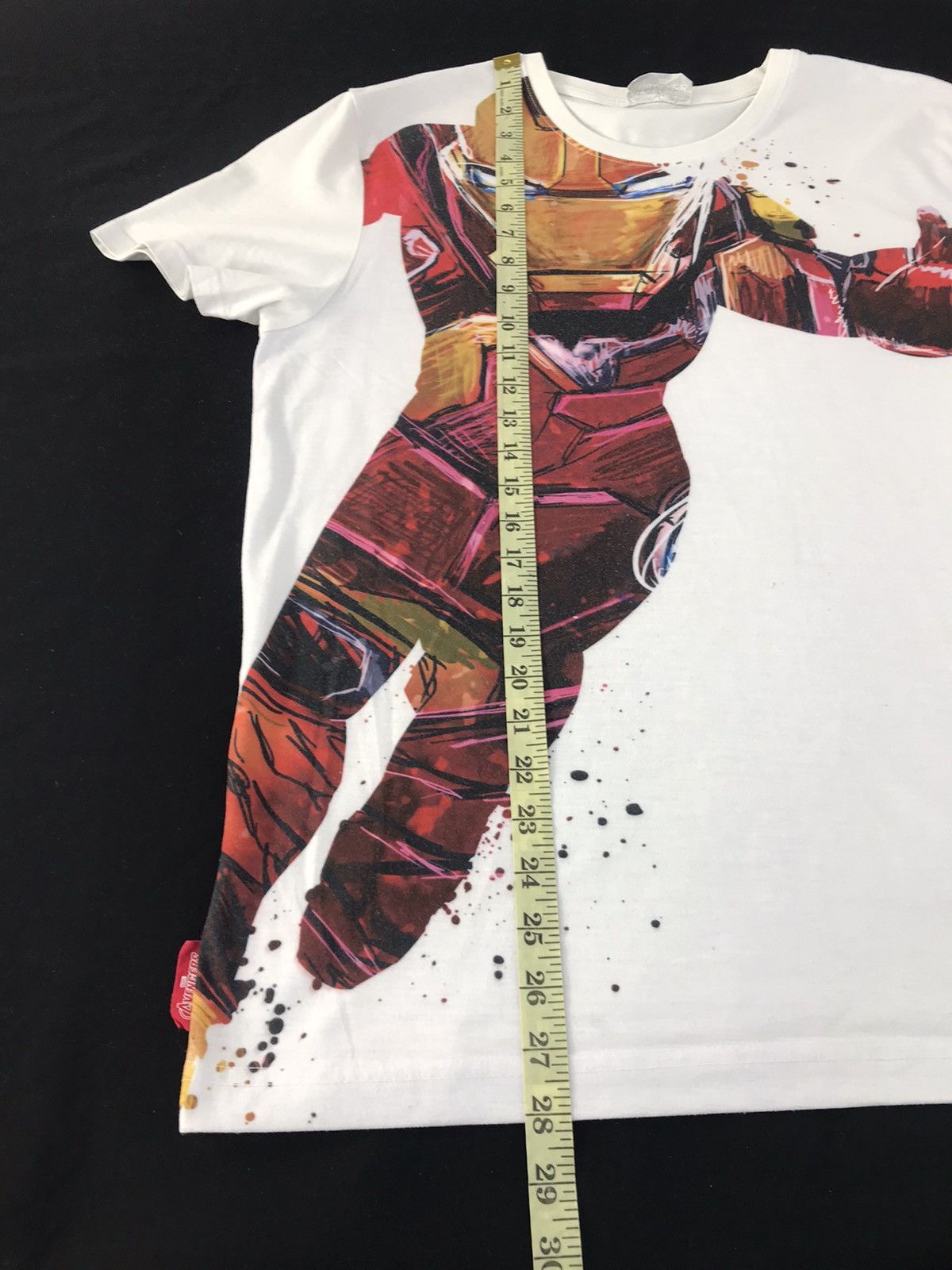 Giordano × Marvel Comics Giordano X Marvel Avengers Big Logo Iron Man Tee Size US L / EU 52-54 / 3 - 13 Thumbnail
