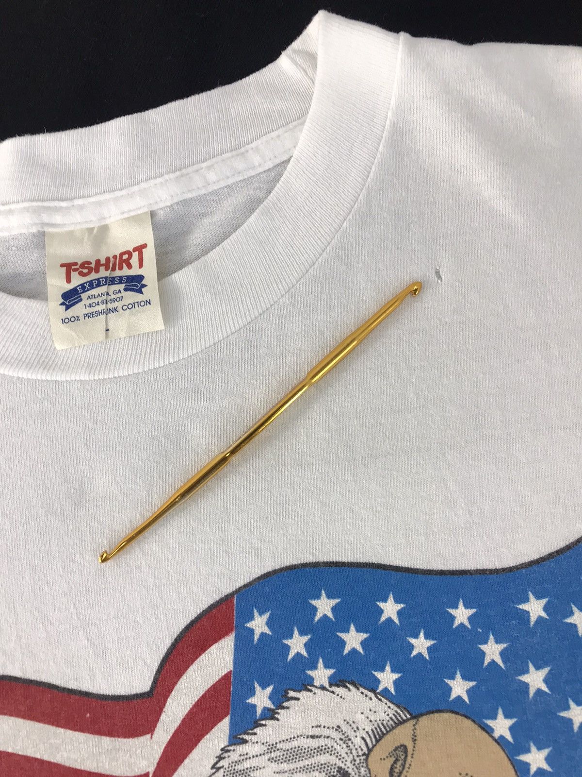 Vintage Vintage Usa Operation Desert Storm Big Logo Eagle Tee Size US L / EU 52-54 / 3 - 5 Thumbnail
