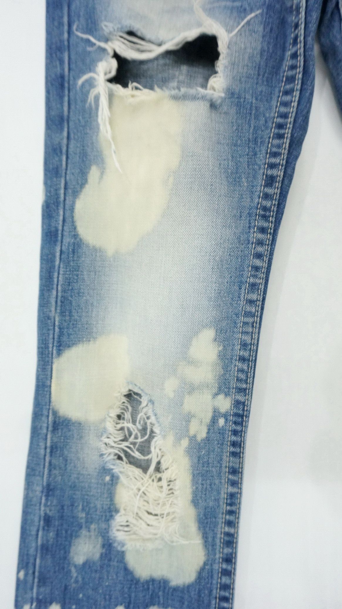 Lip Service Vintage LIP SERVICE Ripped Skinny Women's Jeans Size 28" / US 6 / IT 42 - 8 Thumbnail