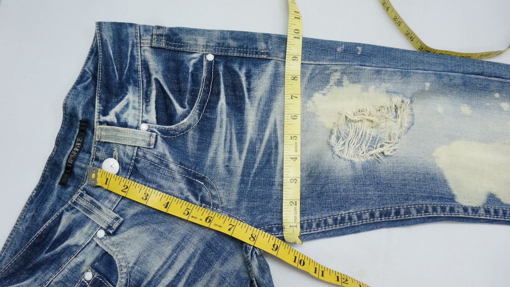 Lip Service Vintage LIP SERVICE Ripped Skinny Women's Jeans Size 28" / US 6 / IT 42 - 14 Thumbnail