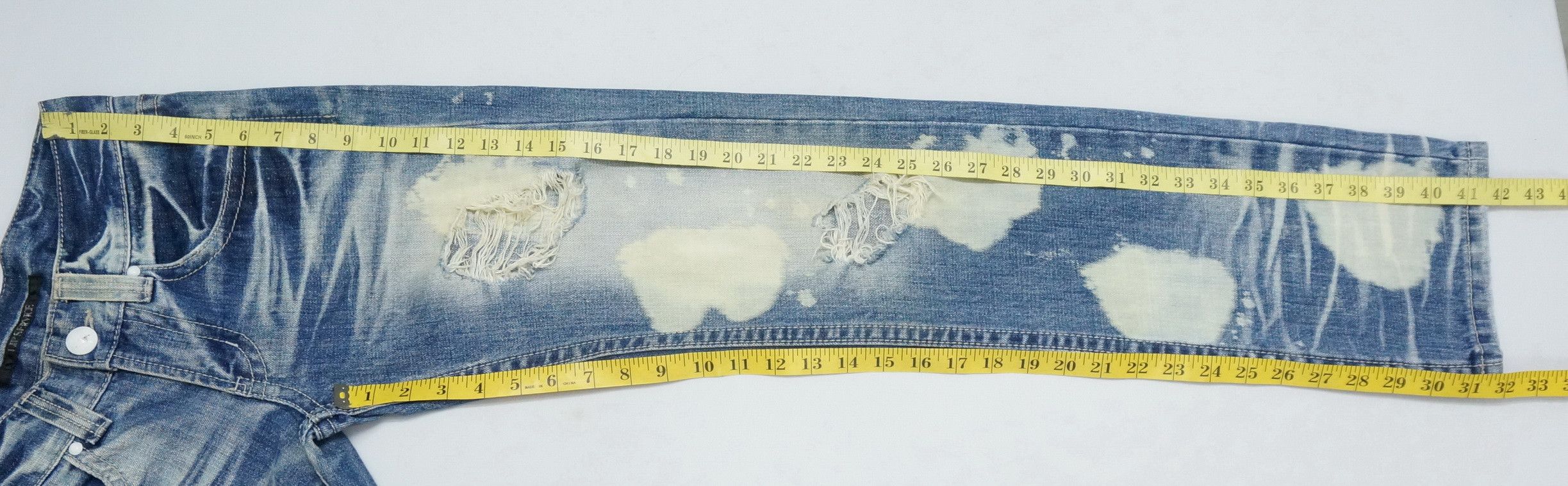 Lip Service Vintage LIP SERVICE Ripped Skinny Women's Jeans Size 28" / US 6 / IT 42 - 15 Thumbnail