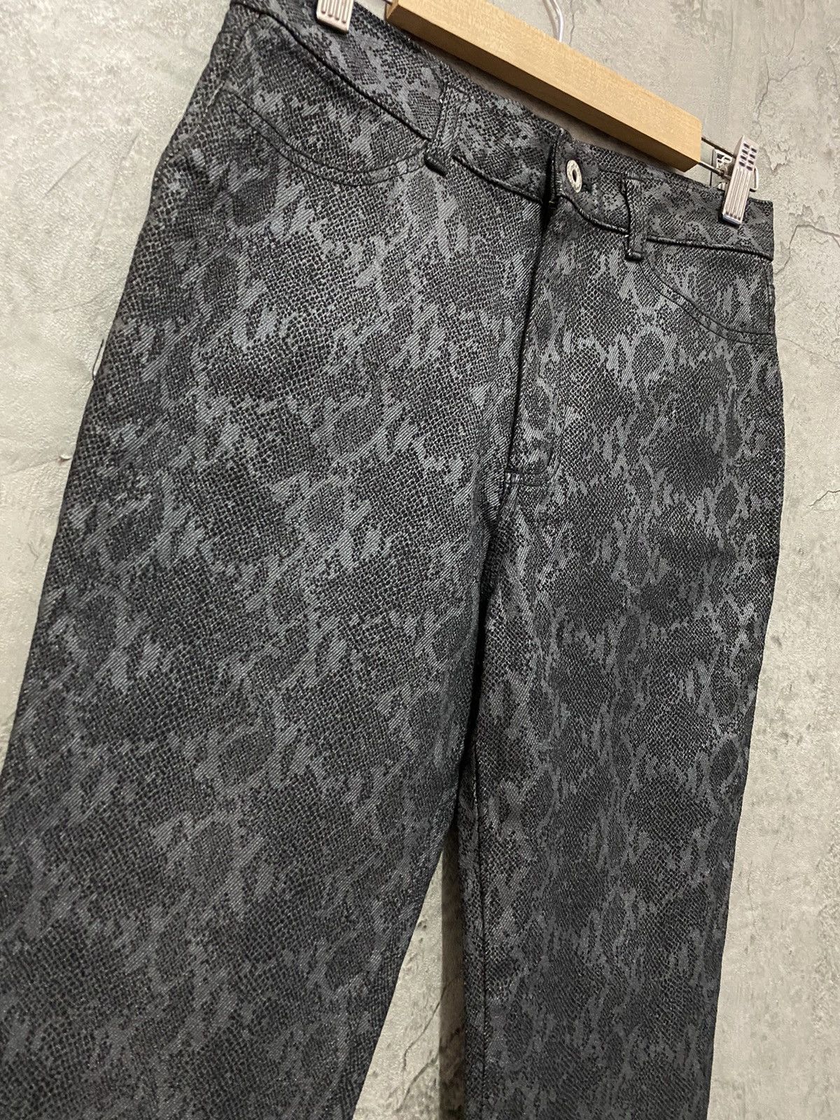 Designer × Japanese Brand Japan Brand Junk Culture Snake Skin Pants Size US 27 - 7 Thumbnail